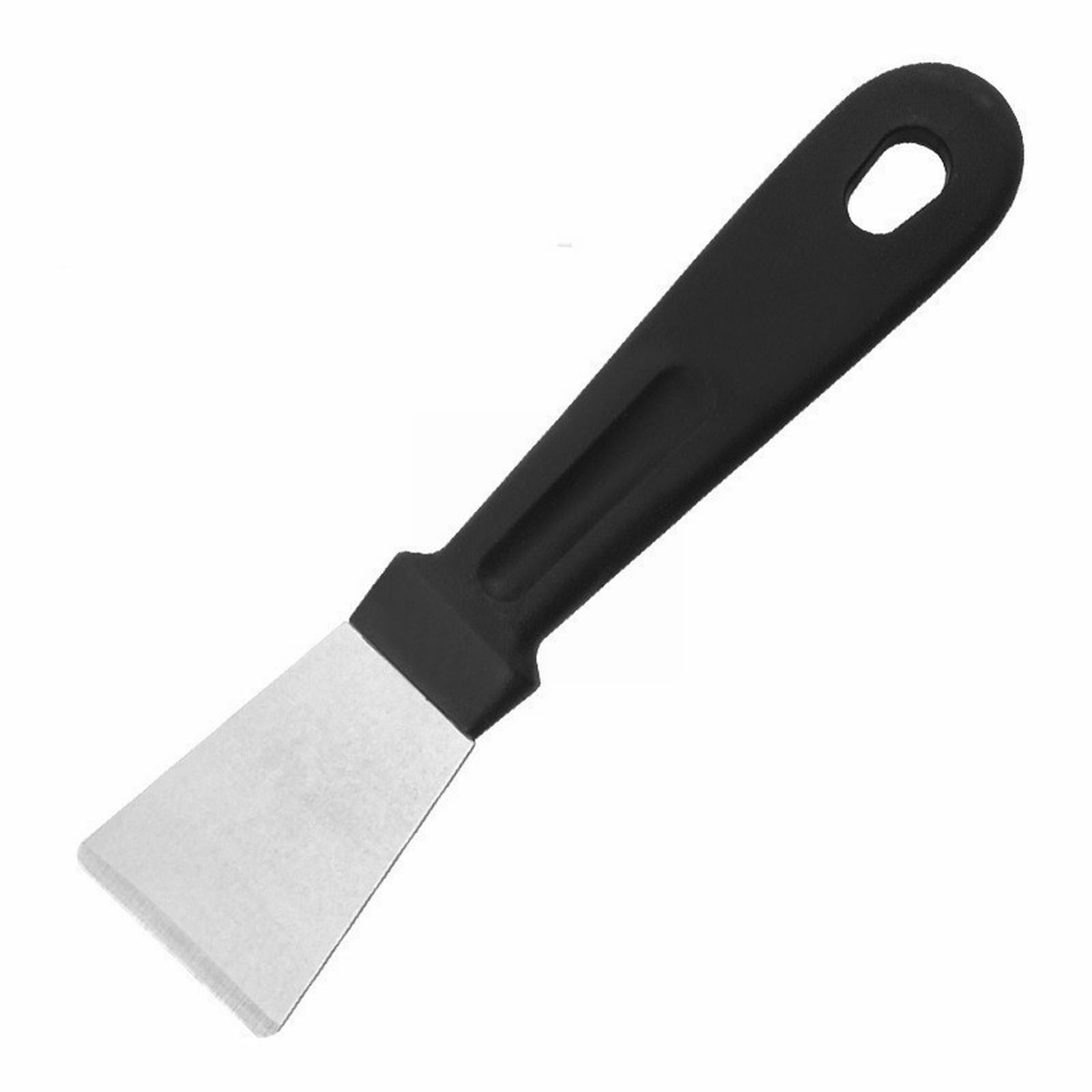 Stainless Steel Scrapers, Multifunctional Scraper Cleaning Tool for Cookware, Stovetop, Adhesive, Oven Racks, Grout, Grill, Glass, Durable Scraper for Kitchen, Home, 1 Pcs, 5.12x1.26 5.12