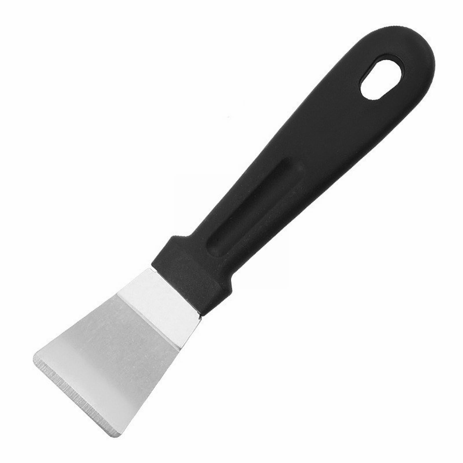 Stainless Steel Scrapers, Multifunctional Scraper Cleaning Tool for Cookware, Stovetop, Adhesive, Oven Racks, Grout, Grill, Glass, Durable Scraper for Kitchen, Home, 1 Pcs, 5.12x1.26 5.12