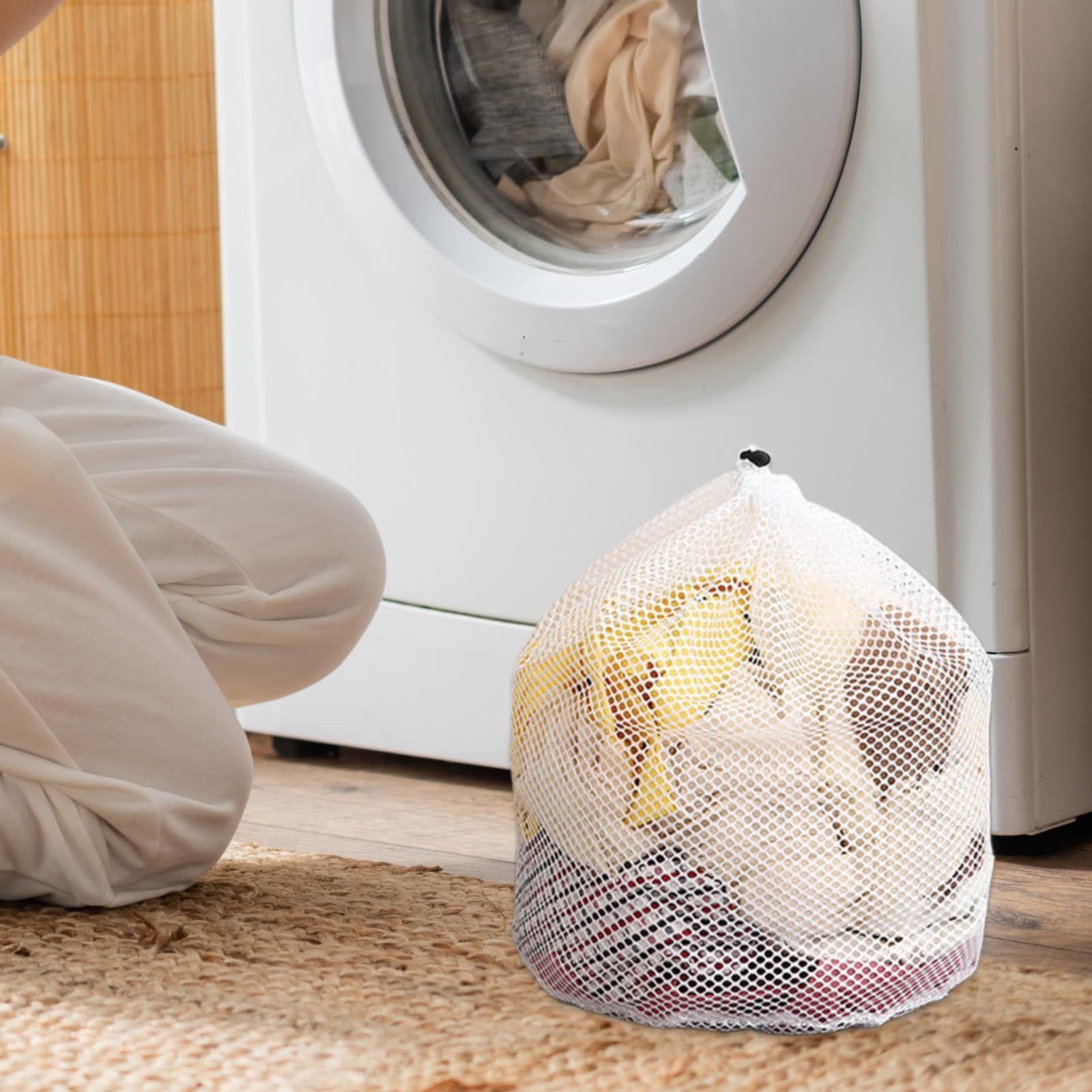 Honeycomb Delicates Bags for Washing Machine, Heavy Duty lingerie bags for Laundry, Travel Storage Organize Bag for Cotton Clothes, Sheet, Shoes, 1 Pcs, 15.75x11.81 15.7