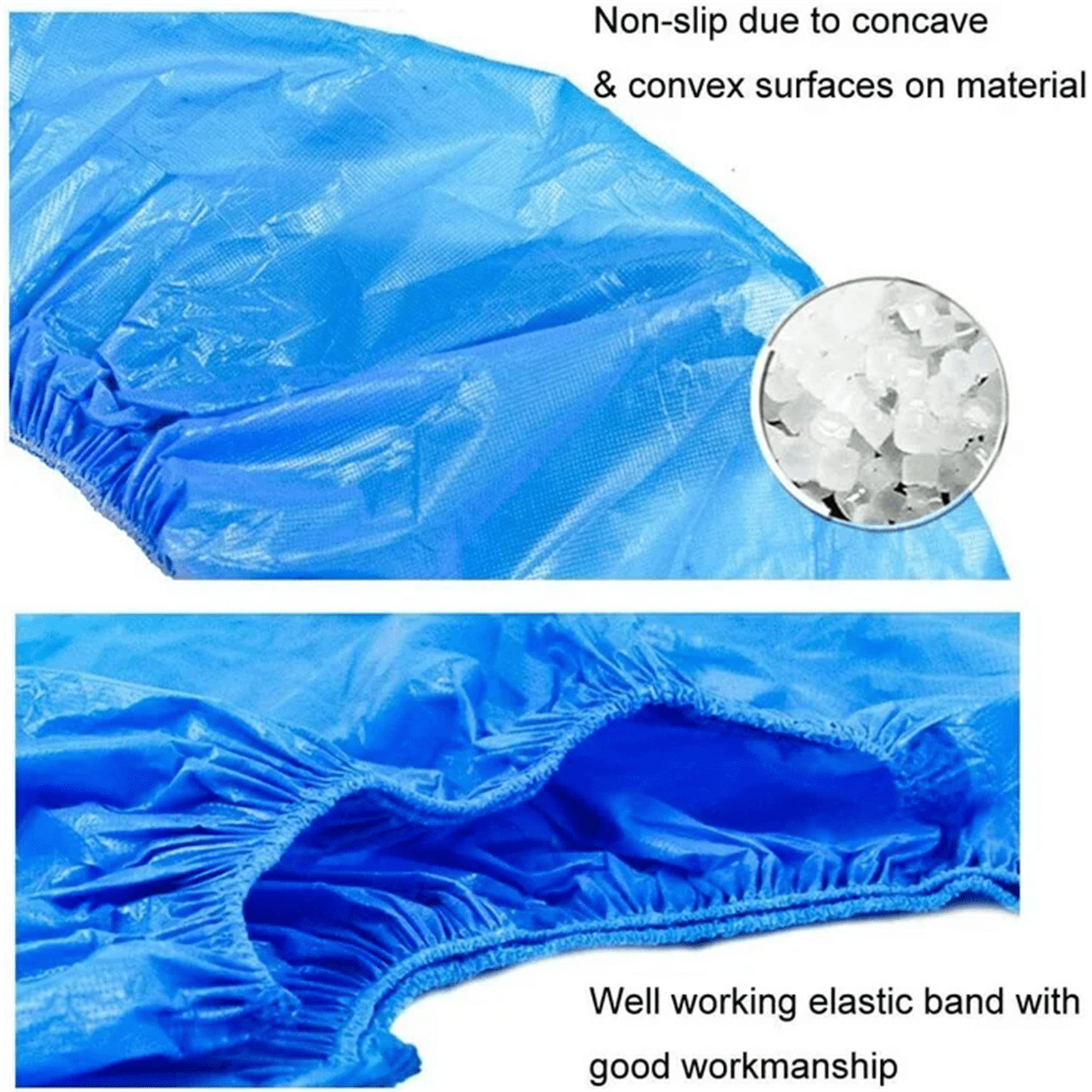 Shoe Covers Disposable Non-Slip For Indoors,100 Pieces (50 Pairs) Waterproof Shoe Booties Covers For Indoors,Waterproof Shoe Covers,Disposable Shoe Covers For Carpet Floor Protection,100PCS 600PCS - Image 7