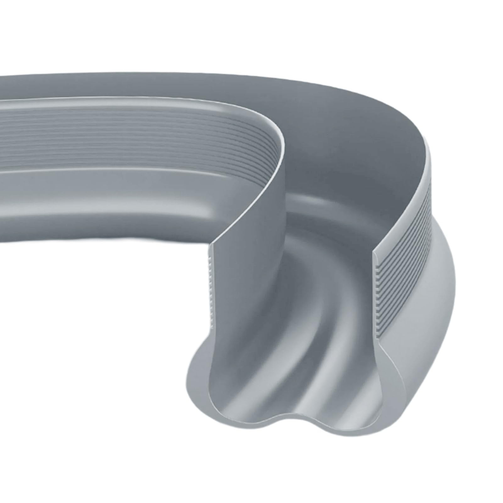 Door Draft Stopper,Draft Guard for Exterior and Interior Doors,Sound Proofing Thick Foam Strip Gap Filler,Weather Stripping Door Seal, Garage Window Blocker Noise Cold Air Insulation(Black) Grey(2pc) - Image 1