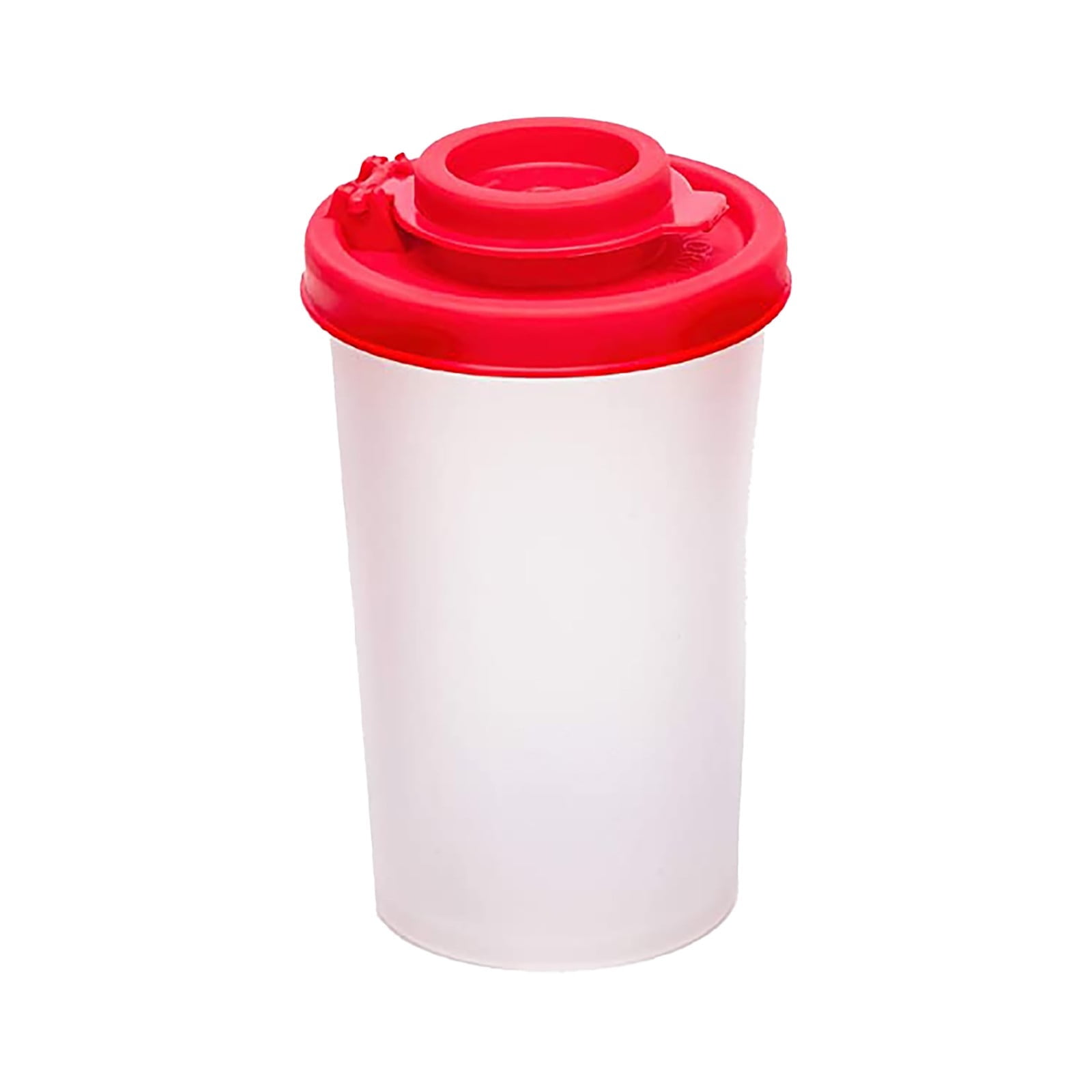 Salt And Pepper Shakers Moisture Proof,Plastic Salt Shakers,Salt Shaker To Go Camping Picnic Outdoors Kitchen Lunch Boxes Travel Spice Set Clear With Red Covers Lids Plastic Airtight Dispenser,1PCS 4PCS - Image 3