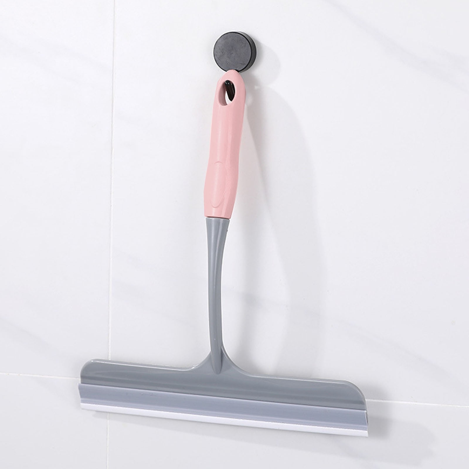 Window Cleaning Squeegee,Shower Squeegee for Shower Glass Doors,Car Window Windshield Mirror Tile Cleaner Cleaning Wiper Squeegees Tool with Hook,Window Cleaning Shower Glass Squeegees(Z3-White) Z3-Pink - Image 5
