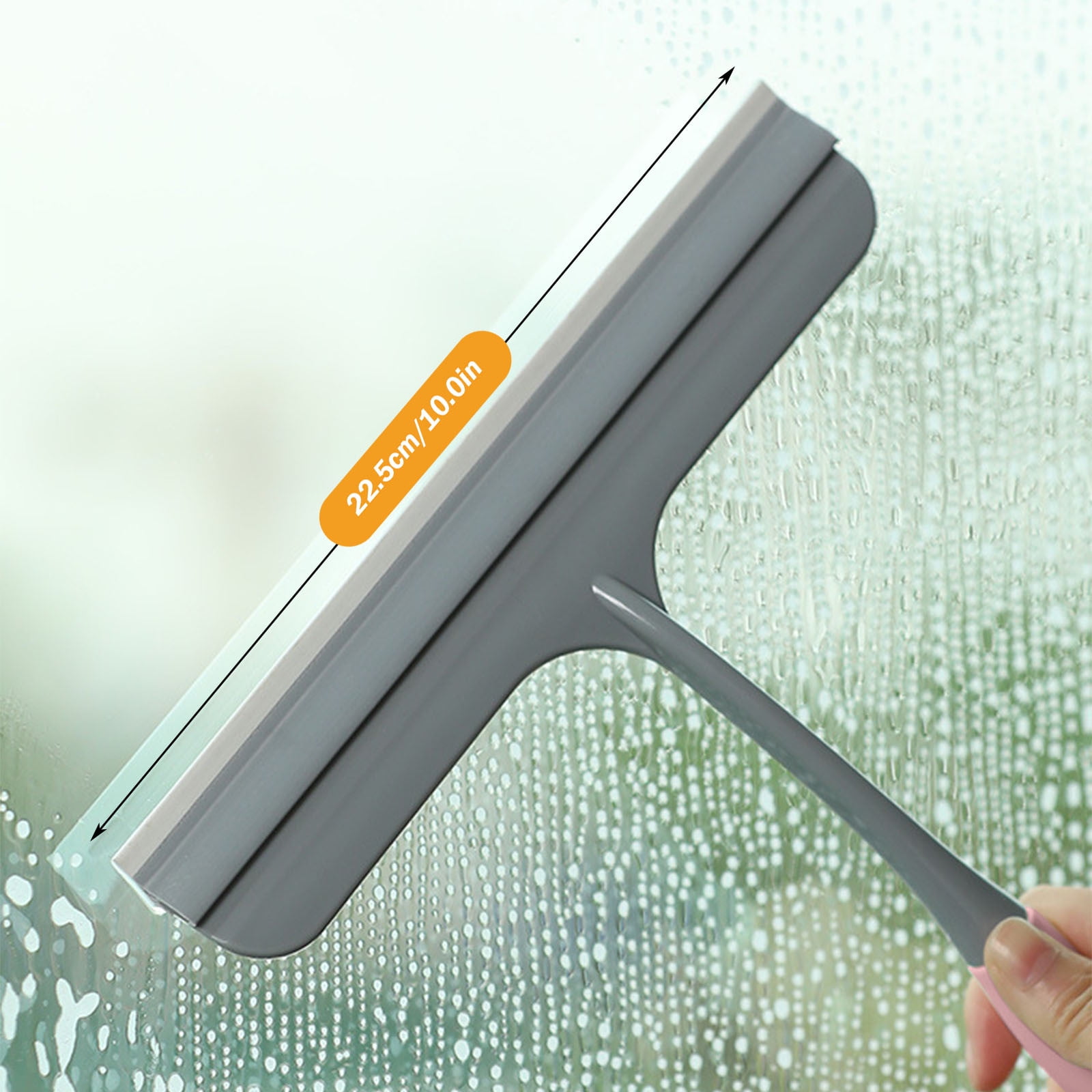 Window Cleaning Squeegee,Shower Squeegee for Shower Glass Doors,Car Window Windshield Mirror Tile Cleaner Cleaning Wiper Squeegees Tool with Hook,Window Cleaning Shower Glass Squeegees(Z3-White) Z3-Pink - Image 7
