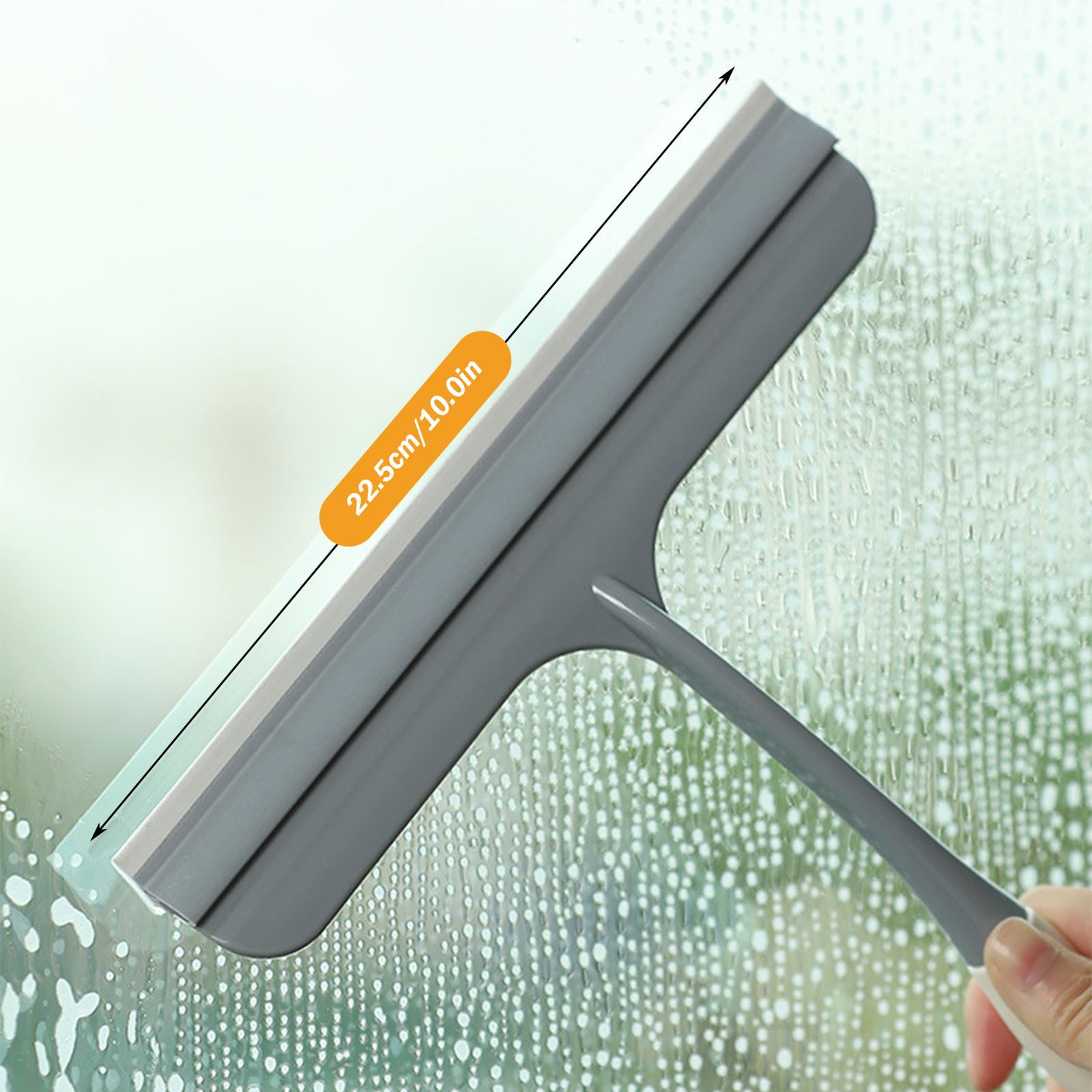 Window Cleaning Squeegee,Shower Squeegee for Shower Glass Doors,Car Window Windshield Mirror Tile Cleaner Cleaning Wiper Squeegees Tool with Hook,Window Cleaning Shower Glass Squeegees(Z3-White) Z3-White - Image 8