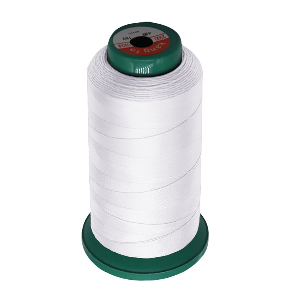 1190Yards High Strength Polyester Sewing Thread,Heavy Duty Sewing Threads,210D Thread,All Purpose Sewing Thread Cones, High Tensile Polyester Thread Spools for Sewing, Quilting, Serger Machines Black - Image 4
