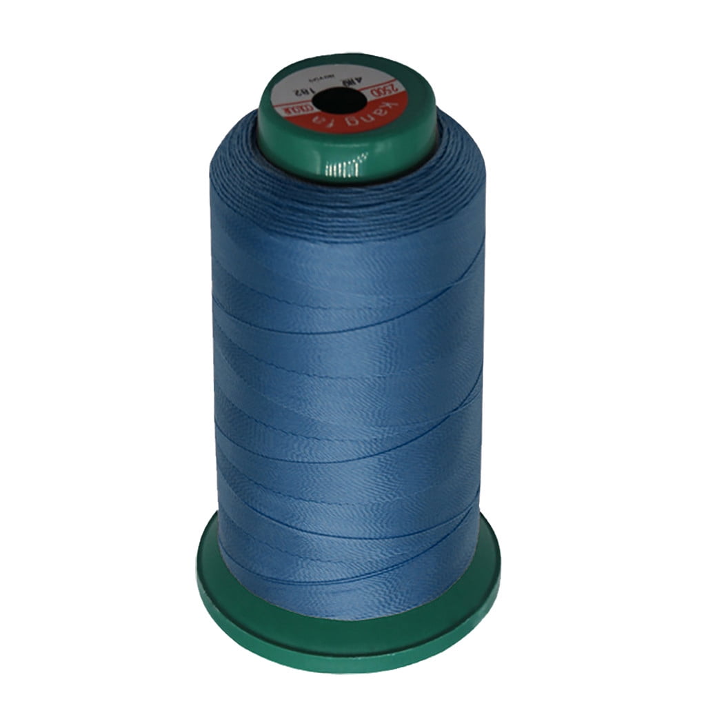 1190Yards High Strength Polyester Sewing Thread,Heavy Duty Sewing Threads,210D Thread,All Purpose Sewing Thread Cones, High Tensile Polyester Thread Spools for Sewing, Quilting, Serger Machines,Black Blue - Image 6