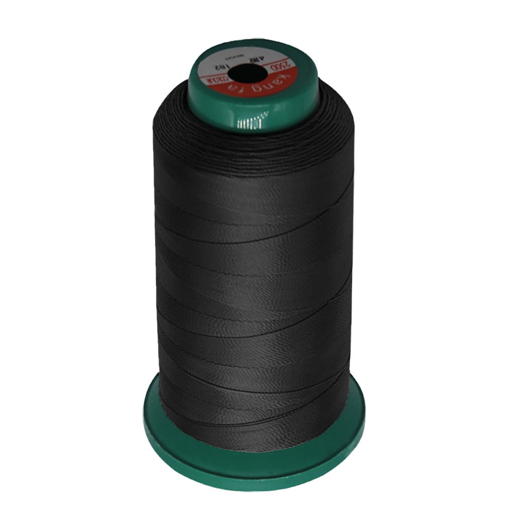 1190Yards High Strength Polyester Sewing Thread,Heavy Duty Sewing Threads,210D Thread,All Purpose Sewing Thread Cones, High Tensile Polyester Thread Spools for Sewing, Quilting, Serger Machines,Black White - Image 7