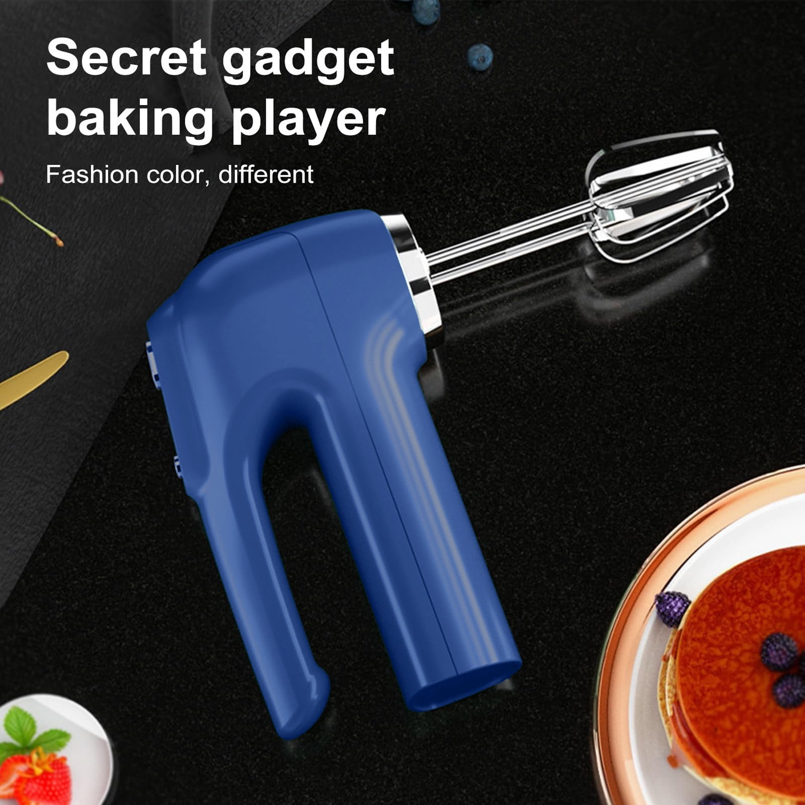 Powerful Hand Mixer, 3-Speed Hand Held Mixer for Baking, Lightweight Stainless Hand , Kitchen Mixer for , Cookies, 1 Pcs, 7.2x4.72 7.2