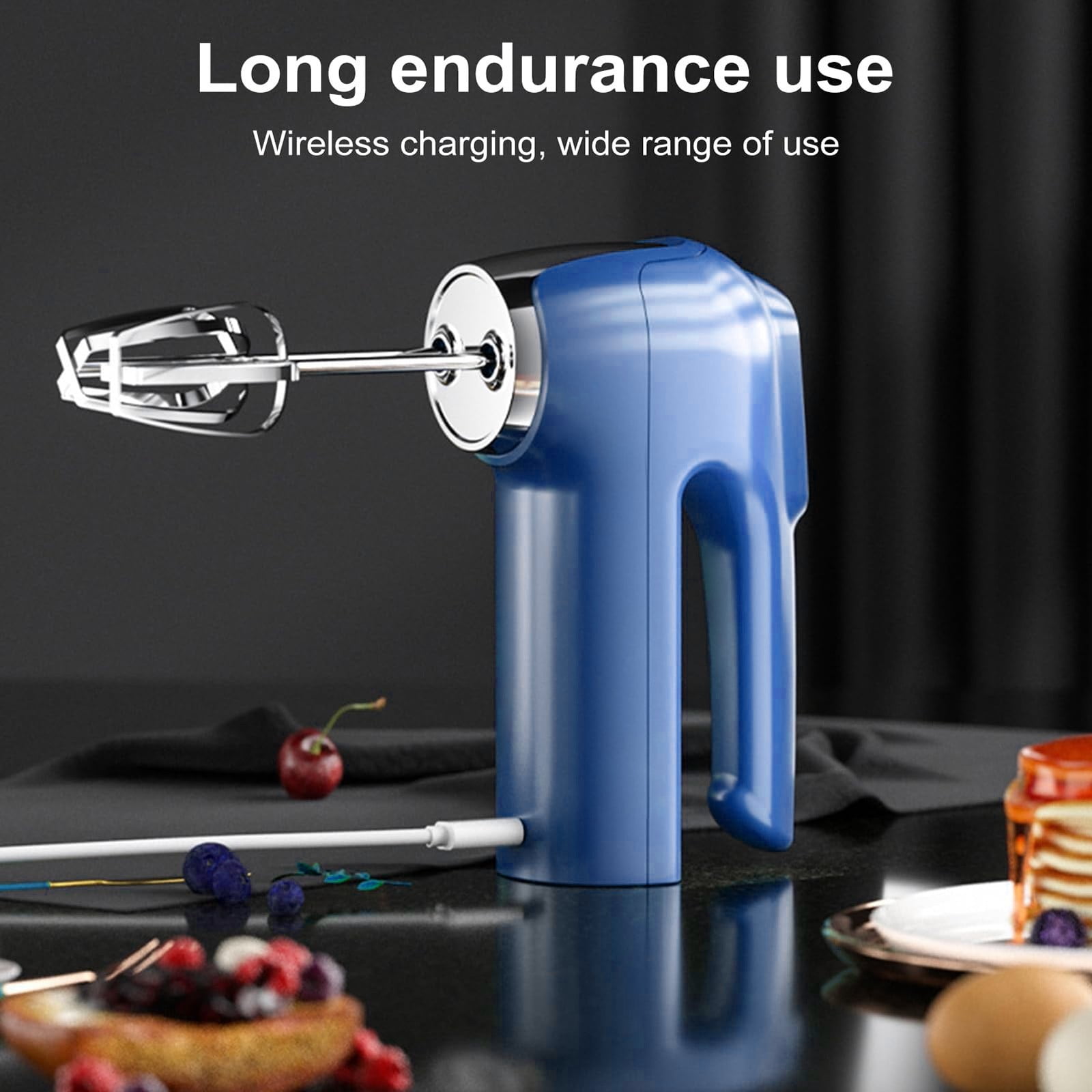 Powerful Hand Mixer, 3-Speed Hand Held Mixer for Baking, Lightweight Stainless Hand , Kitchen Mixer for , Cookies, 1 Pcs, 7.2x4.72 7.2