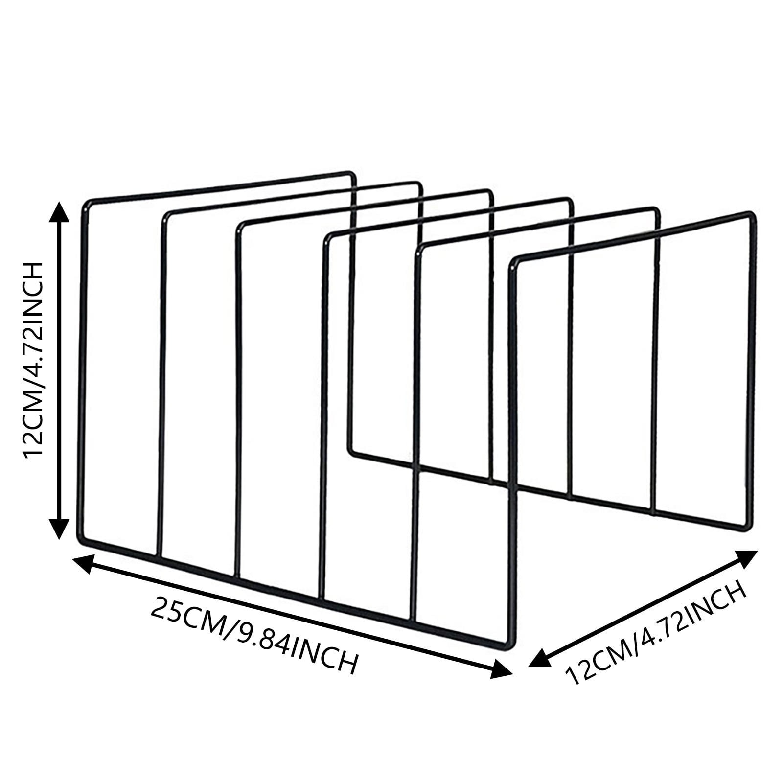 Vinyl Record Storage Holder Stand, Premium Metal Wire Magazine Rack and Book Holder, Functional and Contemporary Vinyl Record Rack Organizer, 1 Pcs, 9.84x4.72x4.72 9.84
