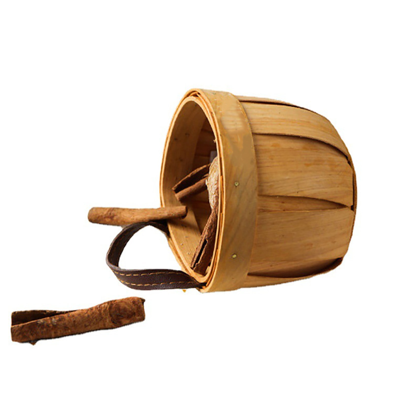 Woven Breads Baskets, Oval Small Fruit Baskets, Stackable Plastic Wicker Baskets for Serving Vegetables, Kitchen, Restaurant, Outdoor, Imitation Rattan, 1 Pcs, 7.48x5.11x2.75 5.0