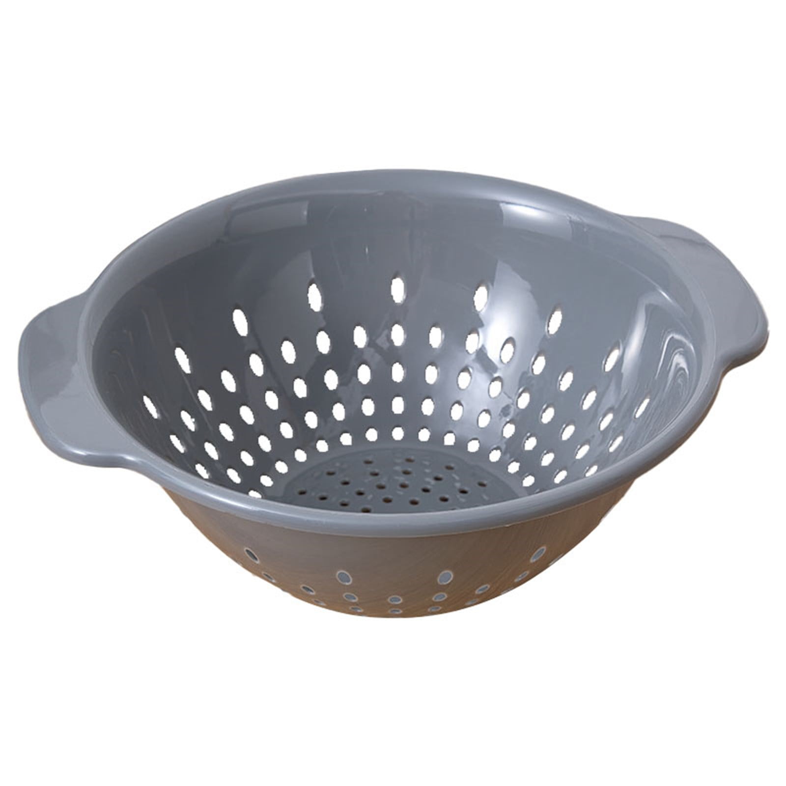 Deep Plastic Strainer Colander with Handle, BPA-Free Plastic Strainer, Durable and Dishwasher Safe, Use for Pasta, Noodles, Spaghetti, Vegetables and More, 1 Pcs, 12.59 Inches 12.59