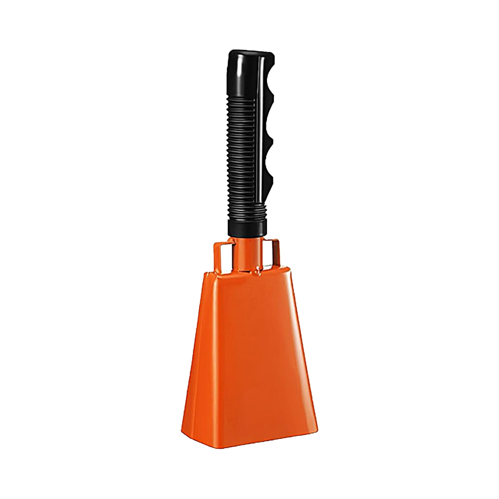 2025 120dB Loud Brass Cowbell with Non-Slip Handle and Adjustable Strap,Perfect for Sporting Events like Baseball and Football Games,Also Ideal for Graduations,Parades,and Cheerleading Activities Orange - Image 1