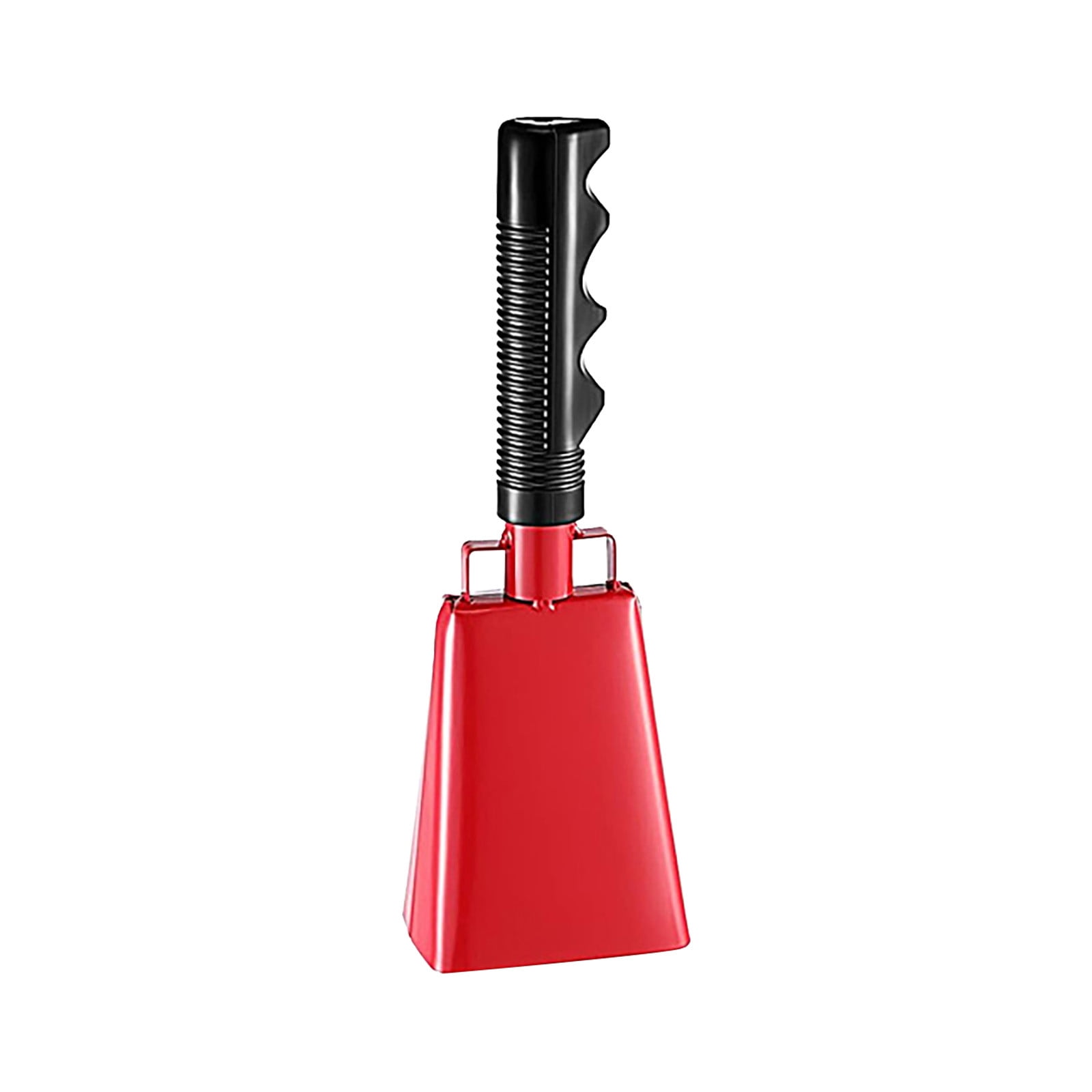 2025 120dB Loud Brass Cowbell with Non-Slip Handle and Adjustable Strap,Perfect for Sporting Events like Baseball and Football Games,Also Ideal for Graduations,Parades,and Cheerleading Activities Red - Image 1