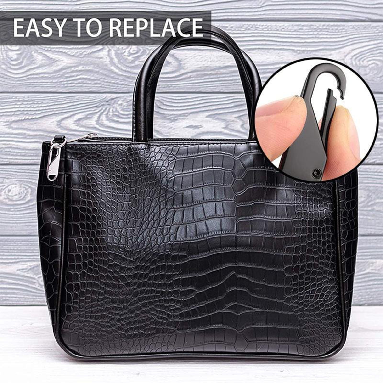 Zipper Pull Replacement, Heavy Duty Universal Zipper Puller, Detachable Zipper Pull Oval Tabs for Luggage Clothing Jackets Backpacks Boots Purse Coat, 4 Pcs, 1.46x0.43 1.46