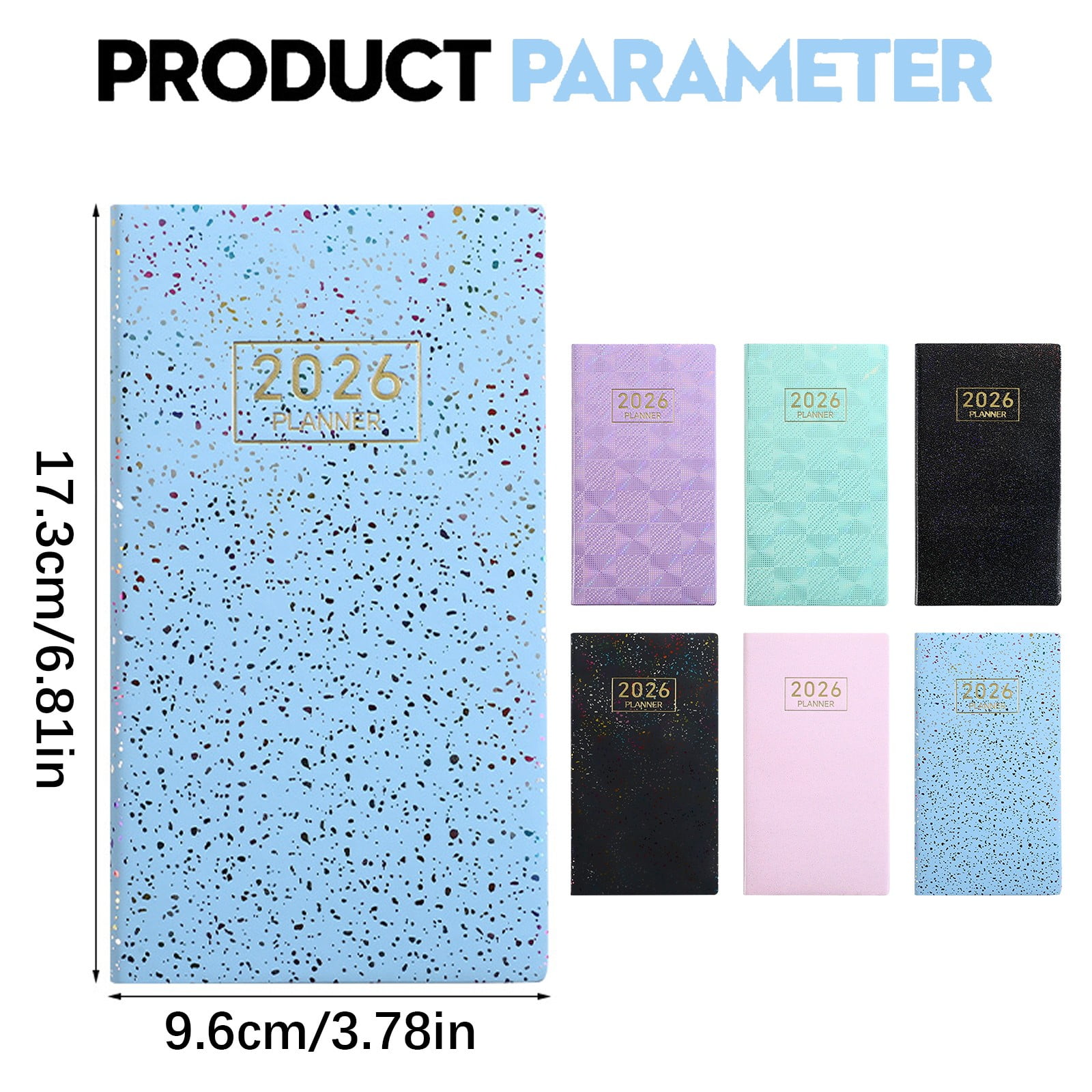 2026 Pocket Weekly Planner,3.78
