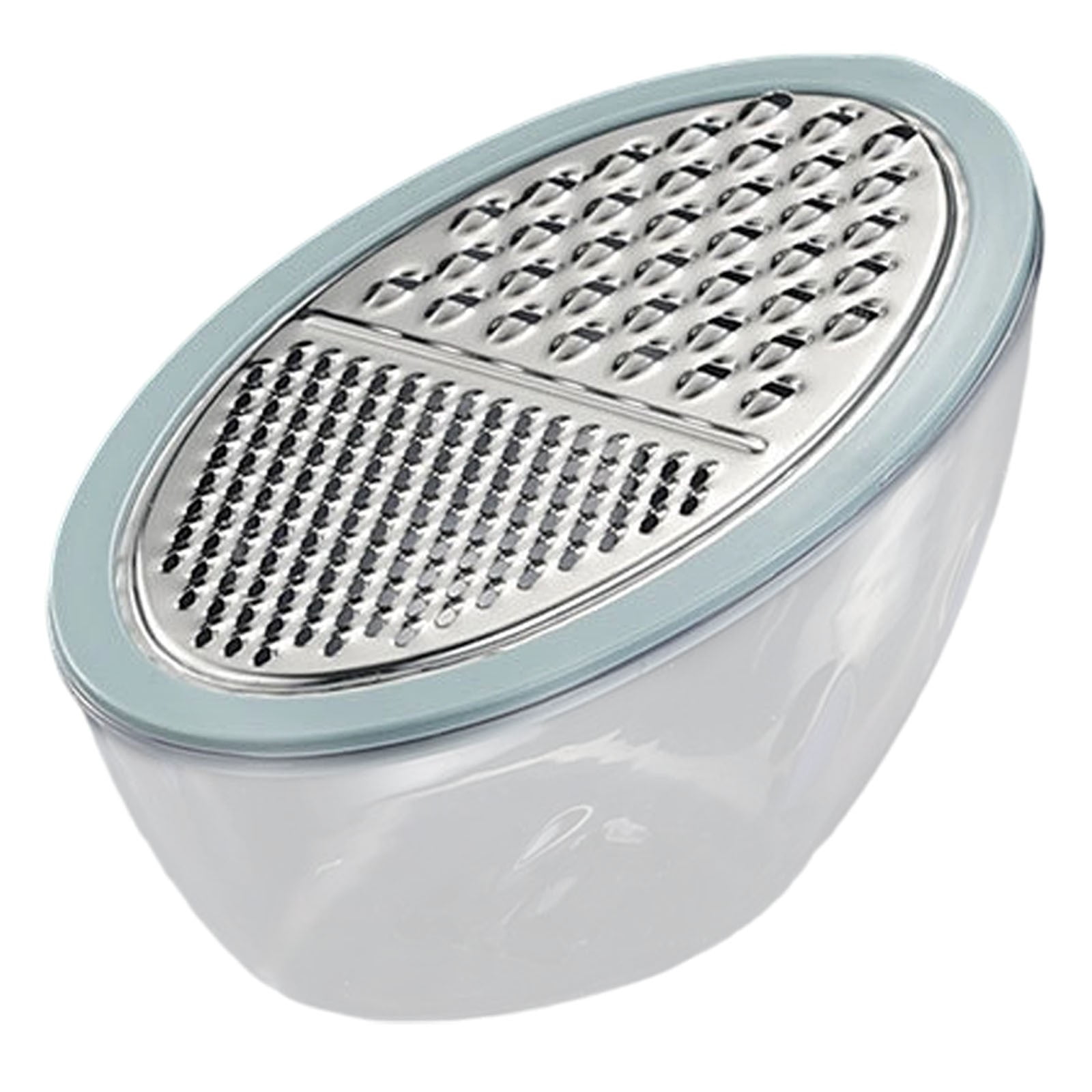 Cheese Grater With Containe,Vegetable Slicer,Stainless Steel Graters,Multi Purpose Graters For Kitchen,Stainless Steel Cheese Shredder,Potato Slicer,Cheese Shredder,Kitchen Gadgets,(A,4.13x7.67 in) A - Image 1