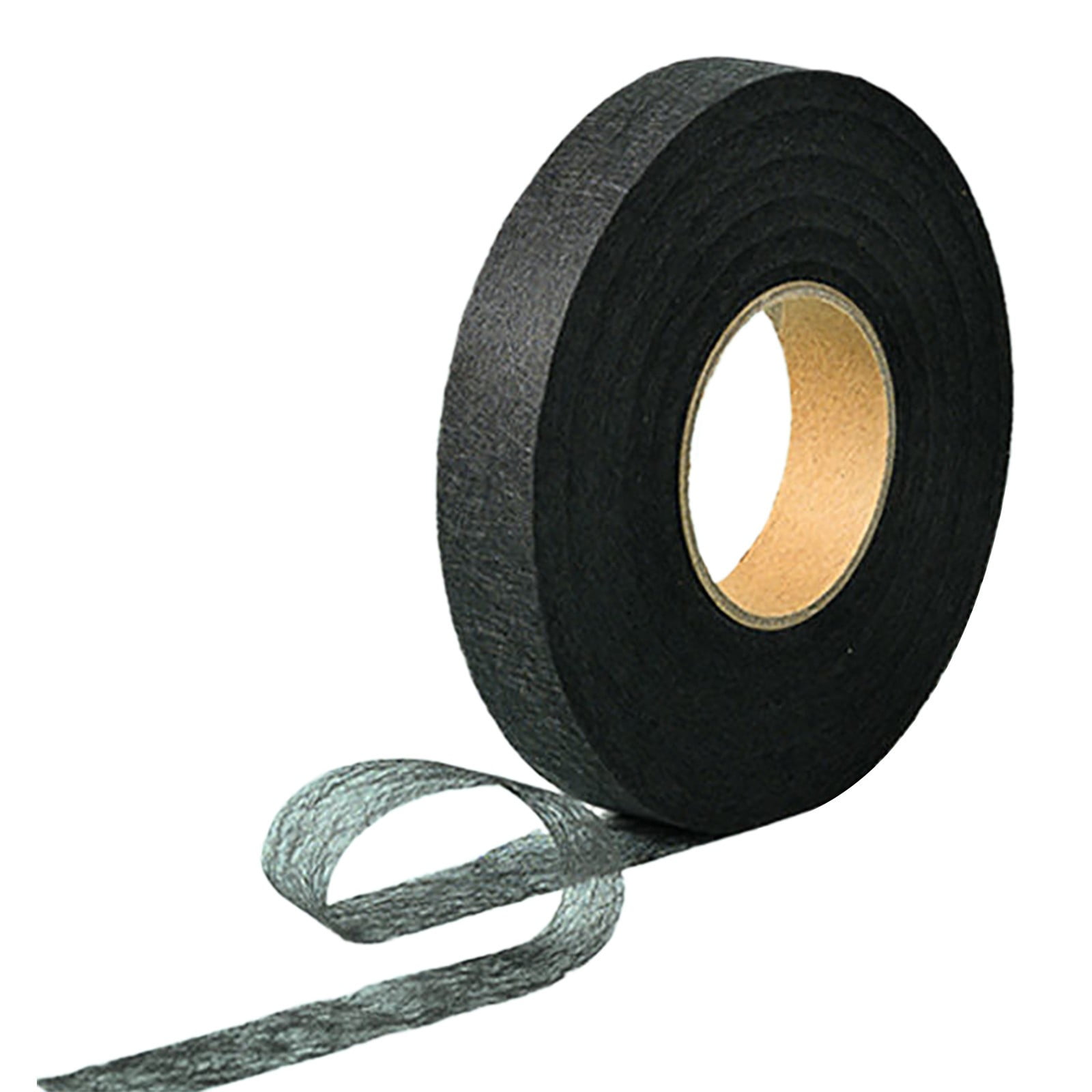 Iron on Hemming Tape, Hem Tape No Sew, Iron on Tape for Hemming, Non Sewing Tape, Fusible Tape Adhesive for Curtain, Pants, Clothes, 1 Roll, 0.78 In x 80 Yards 0.39 In x 80 Yards Black - Image 1