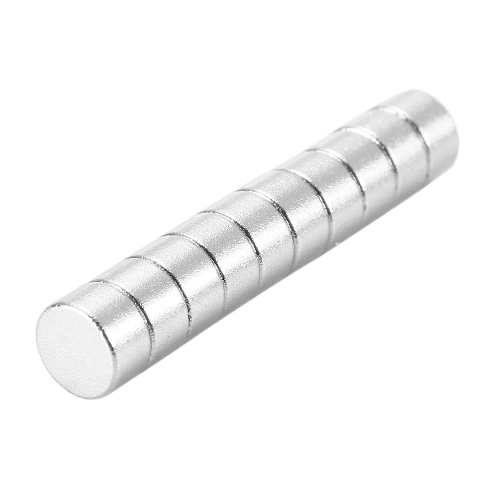 10 Pcs Small Strong Magnets,Strong Small Magnets,Magnets For Crafts,Small Round Magnets,Heavy-Duty Mini Round Magnets Refrigerator Magnets For Whiteboard,Diy Building,Kitchen,Office,School,1.18 in 10 PCS - Image 1