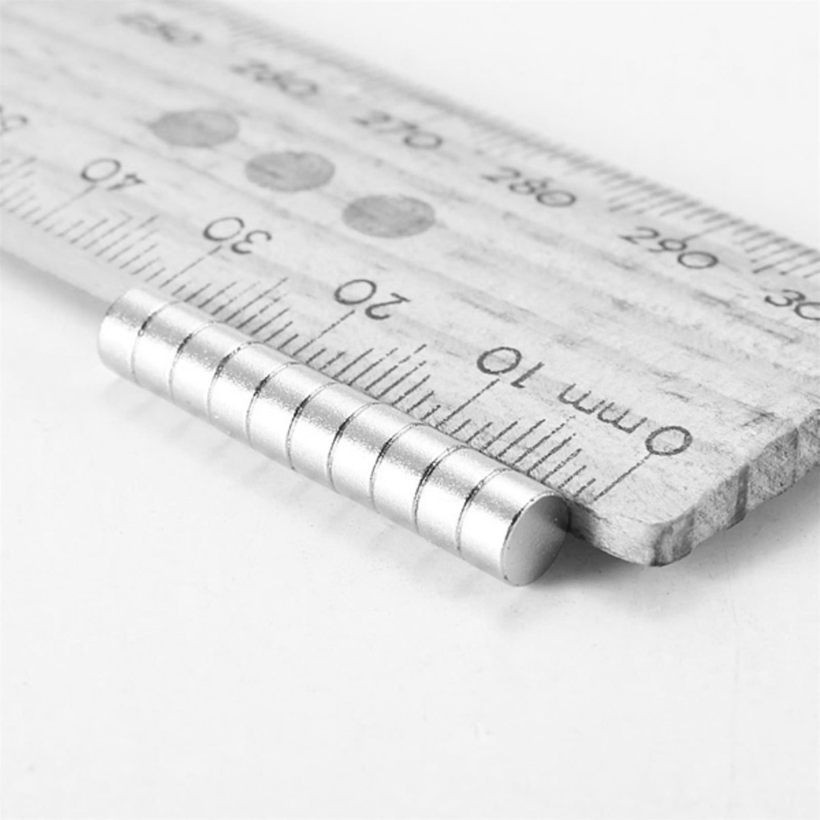 10 Pcs Small Strong Magnets,Strong Small Magnets,Magnets For Crafts,Small Round Magnets,Heavy-Duty Mini Round Magnets Refrigerator Magnets For Whiteboard,Diy Building,Kitchen,Office,School,1.18 in 10 PCS - Image 3