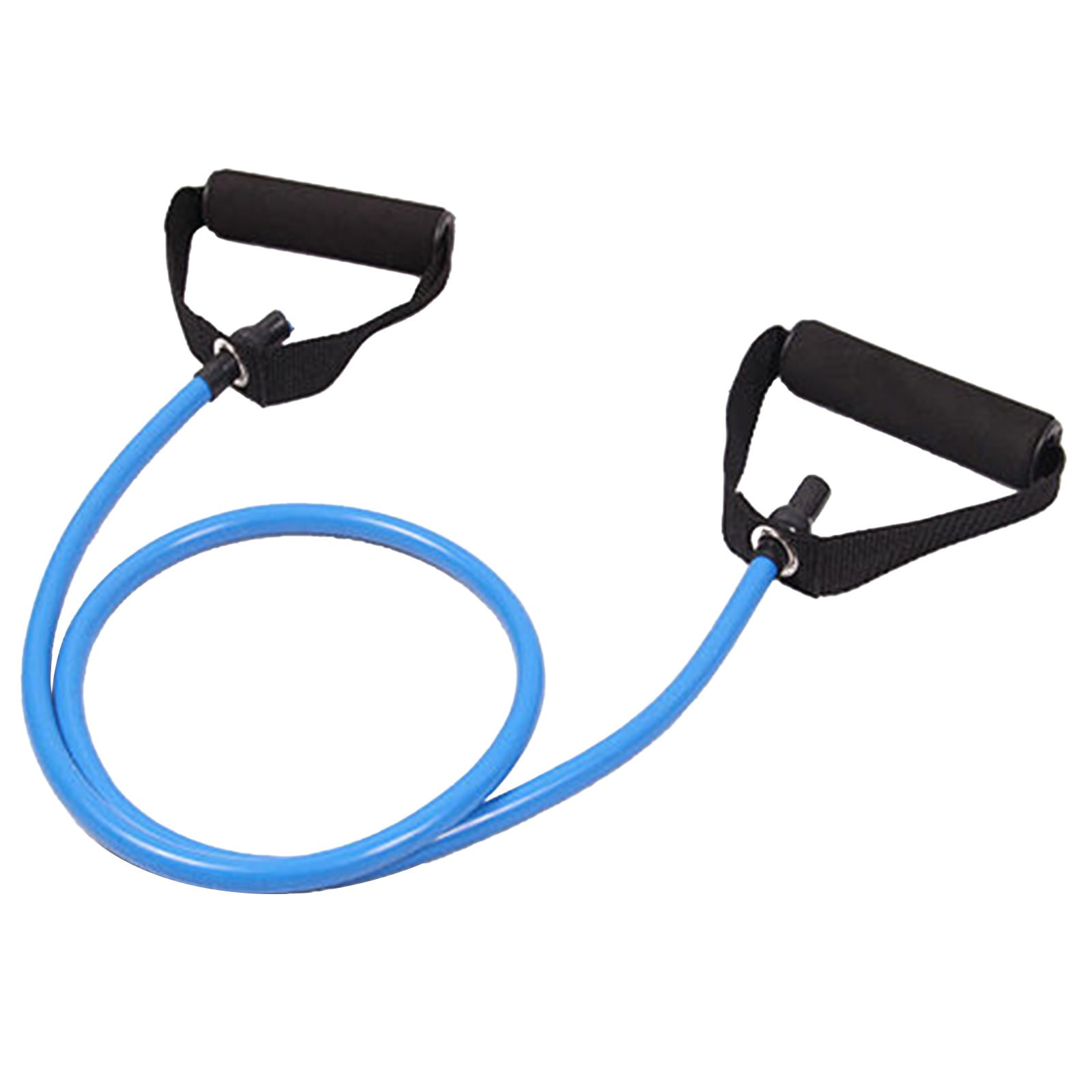 Resistance Bands with Handles, Exercise Bands with Handles, Single Resistance Bands for Resistance Training, Physical Therapy,Home Workouts, Fitness, Pilates,Shoulder And Neck Stretching Equipment Blue - Image 1