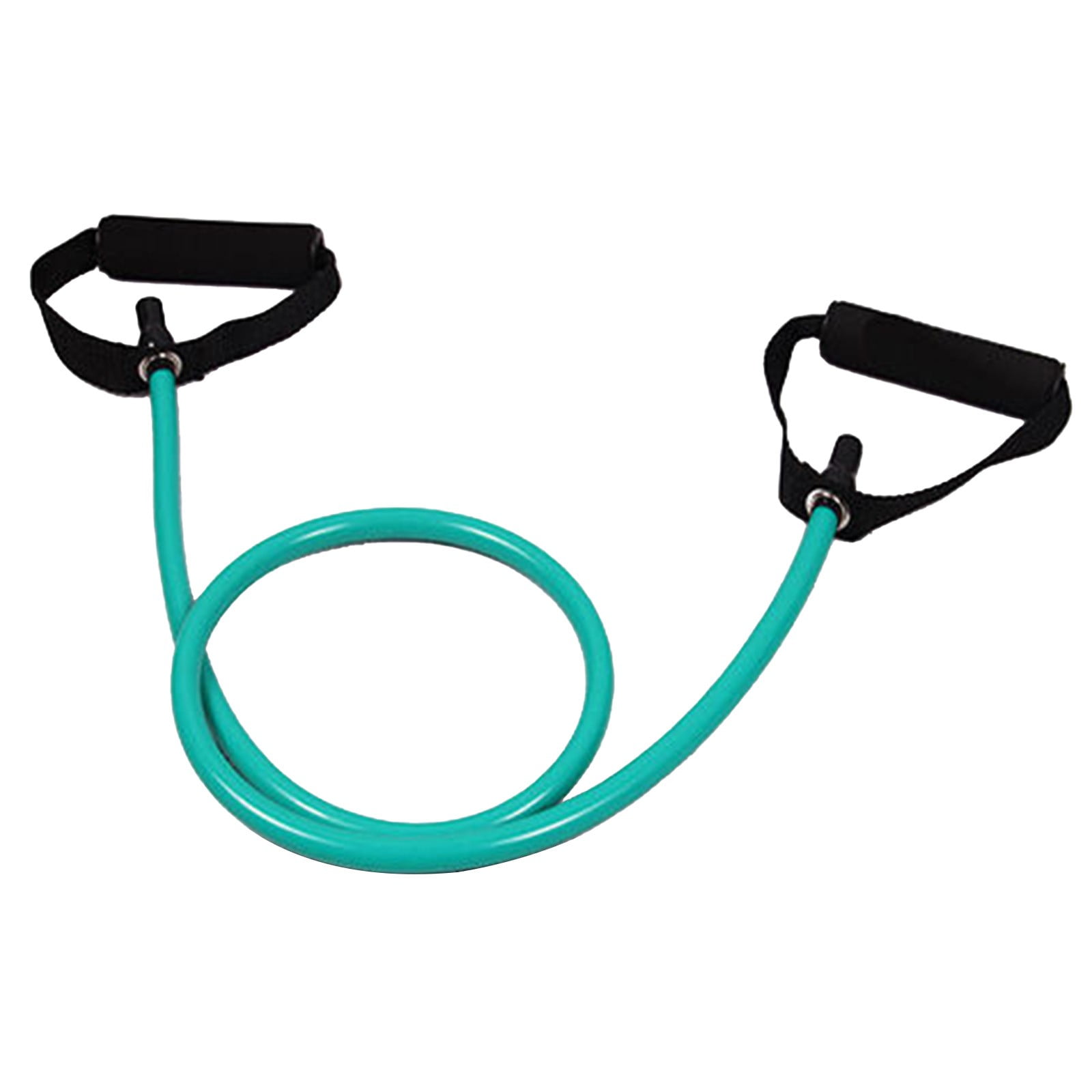 Resistance Bands with Handles, Exercise Bands with Handles, Single Resistance Bands for Resistance Training, Physical Therapy,Home Workouts, Fitness, Pilates,Shoulder And Neck Stretching Equipment Green - Image 1