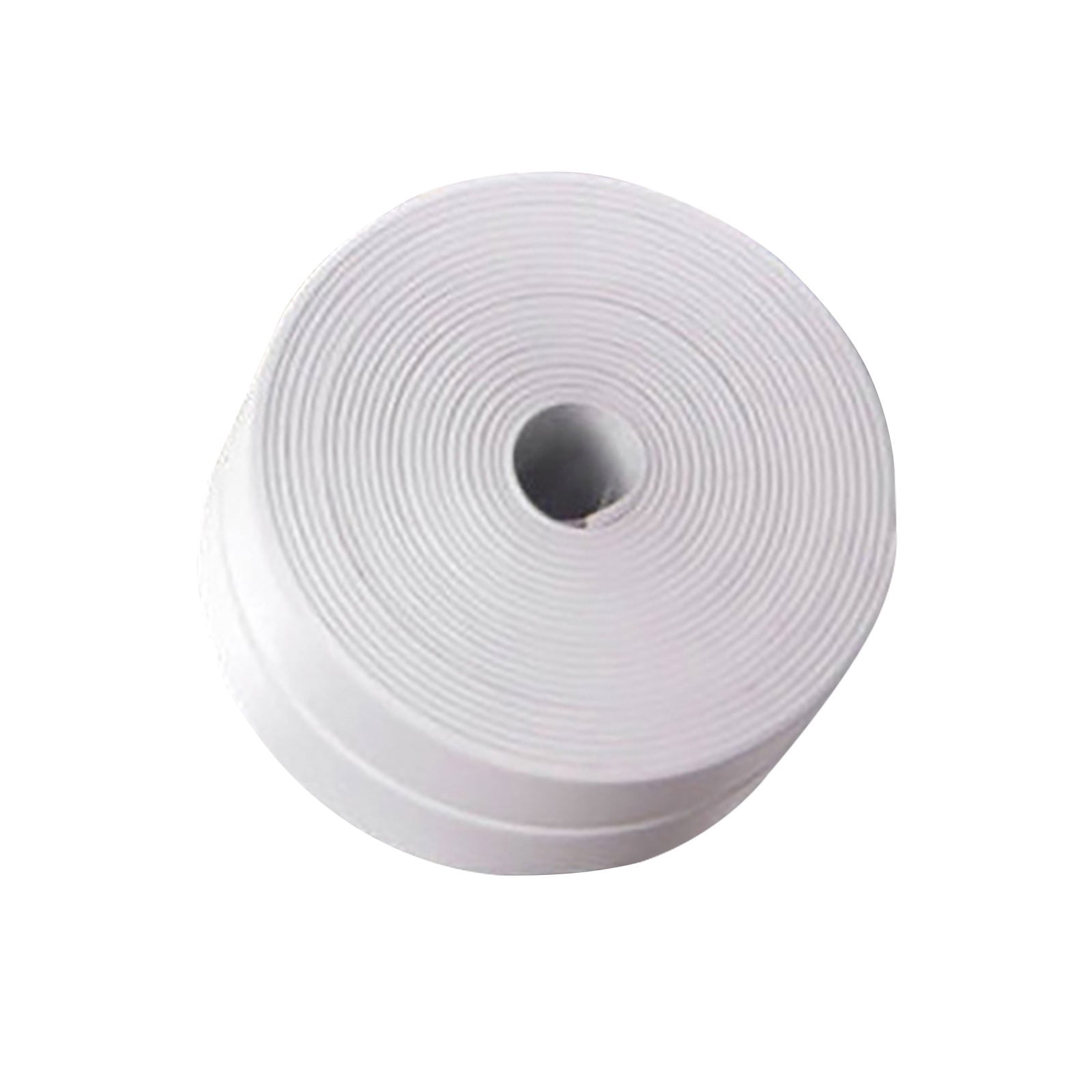 Kitchen Caulk Tape Self Adhesive,Waterproof Caulking Sealing Tape,Easy to Install Caulking Tape for Bathroom Peel and Stick Caulking Strip Floor Tile Wallpaper Toilet Tub Shower Wall(White) White(4pc) - Image 1