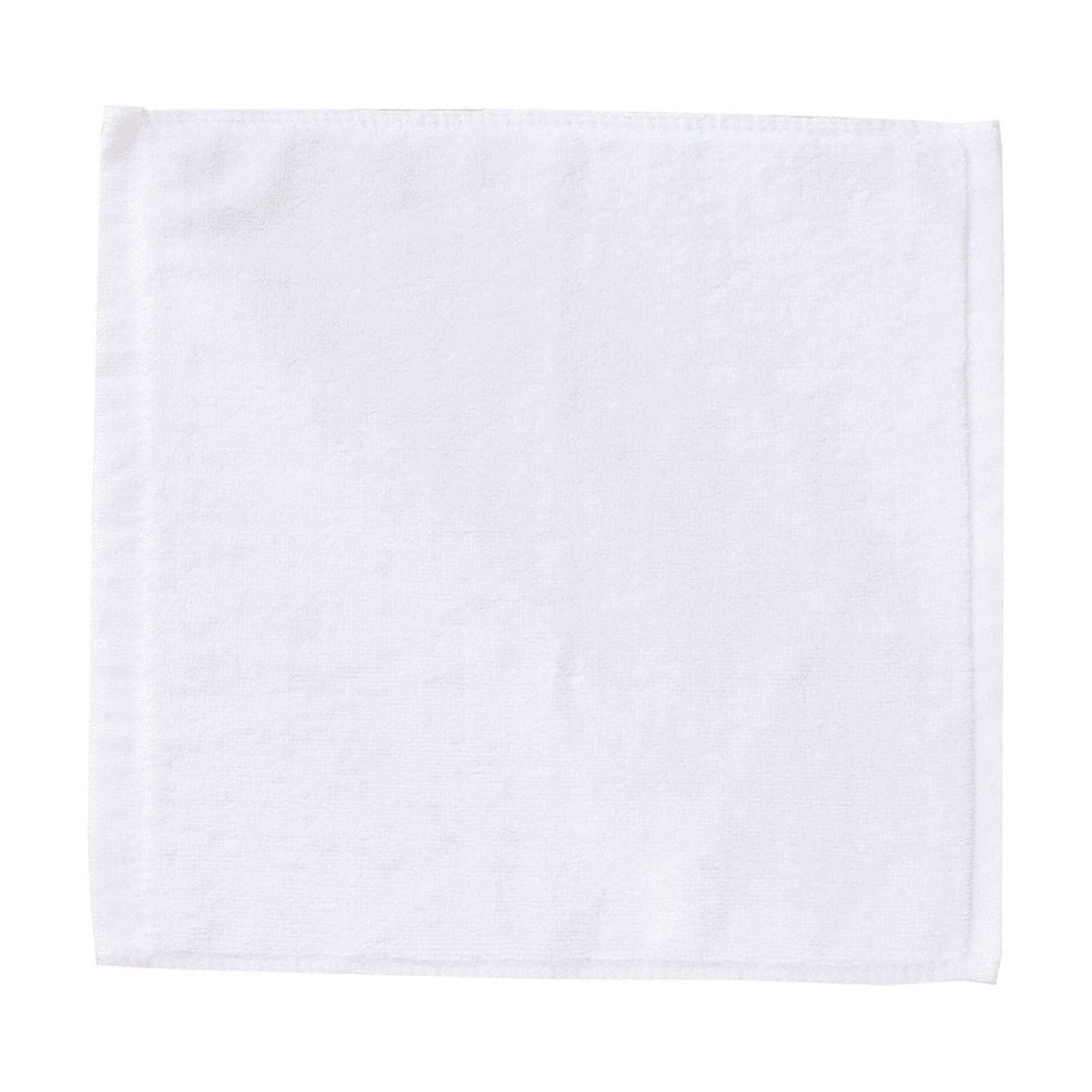 10 Pcs Washcloths,Highly Absorbent and Soft White Face Towels,Reusable Absorbent Washcloths for Sensitive Skin,Multi-Purpose Washcloths and Hand Towels for Bathroom,Hotel,Spa and Gym(White*10) White*10 - Image 3