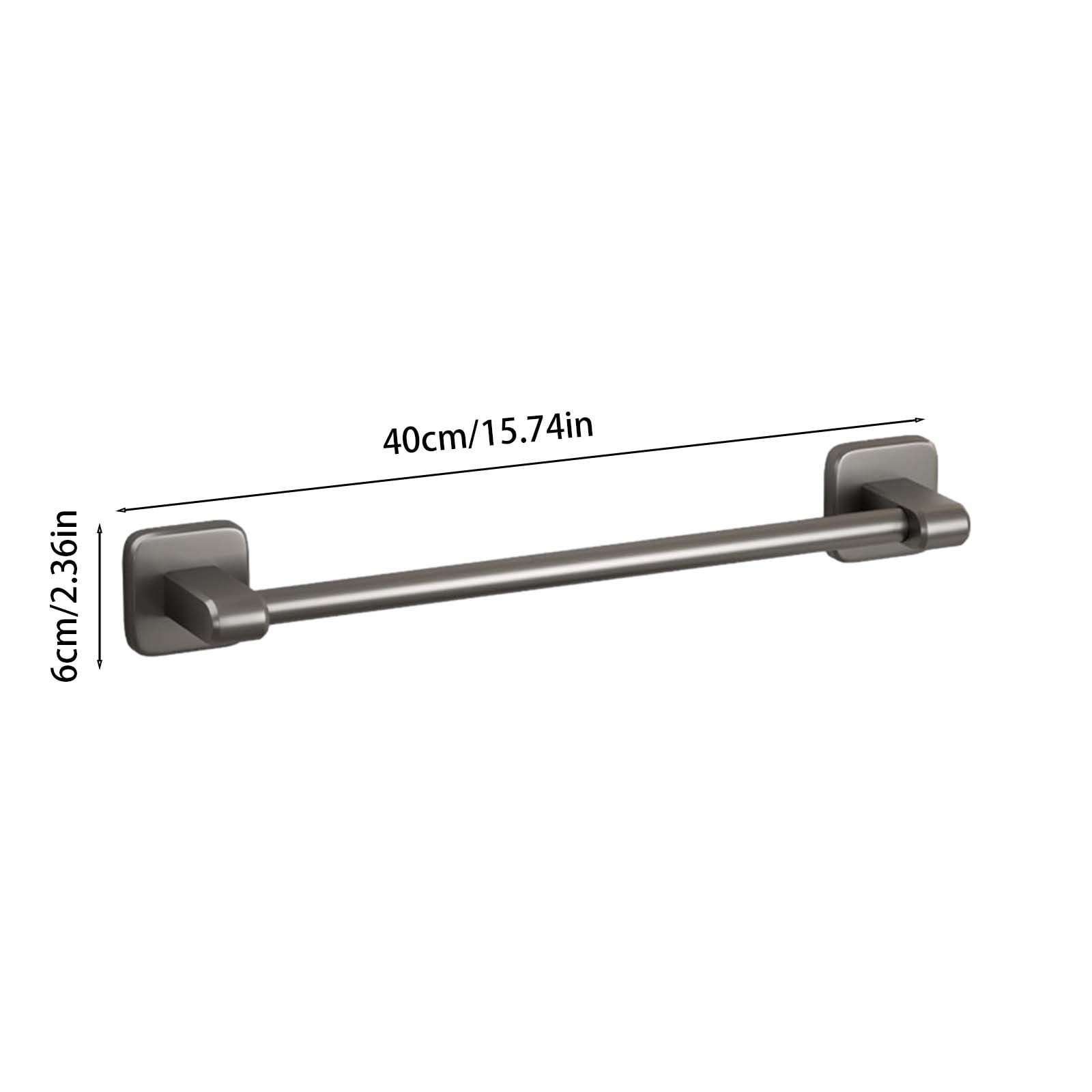 Brushed Nickel Towel Bar,Towel Holder for Bathroom Wall with Hanging Length,Stainless Steel Towel Rod,Brushed Nickel Towel Racks for Bathroom Wall Mounted,Modern Home Decor 30cm - Image 3