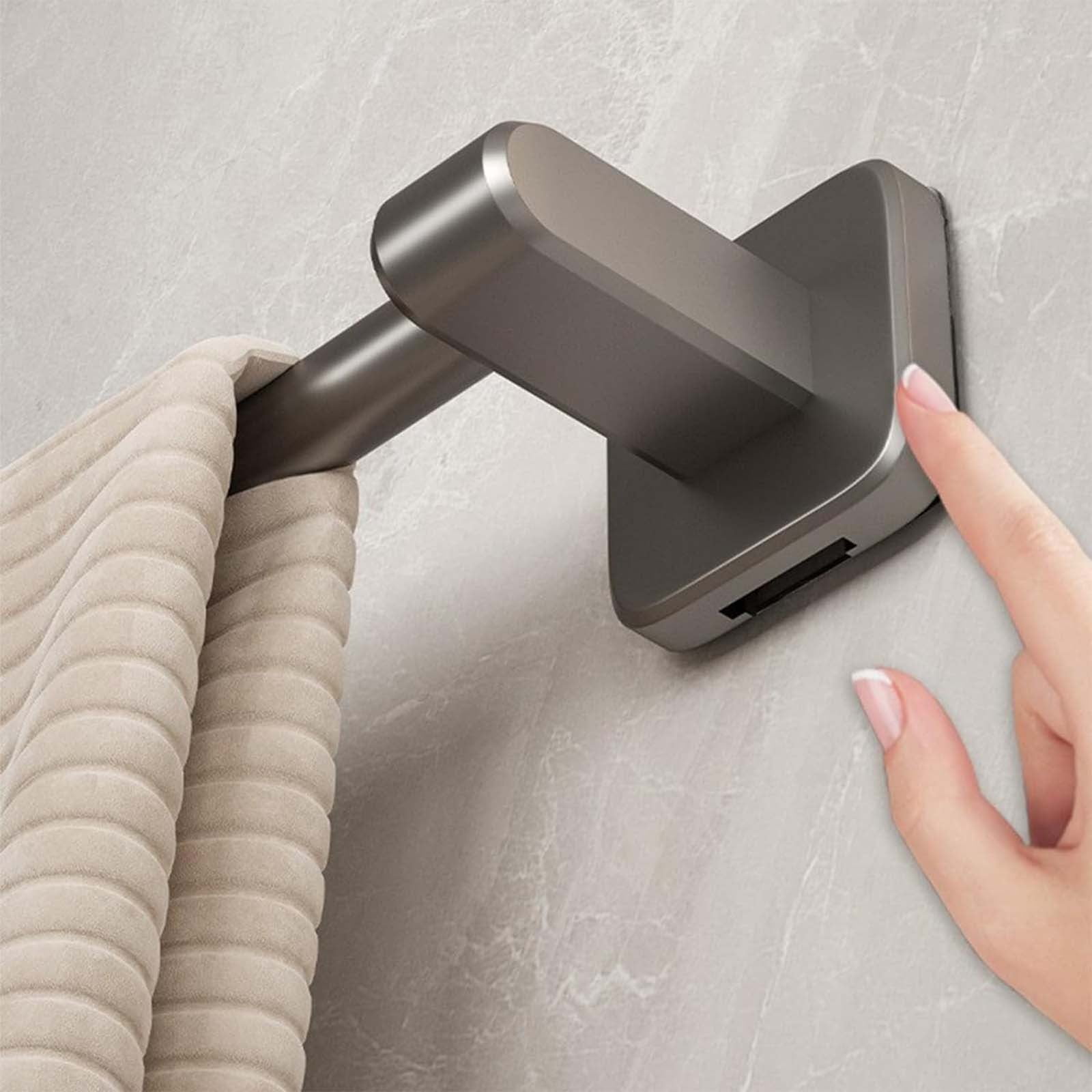 Brushed Nickel Towel Bar,Towel Holder for Bathroom Wall with Hanging Length,Stainless Steel Towel Rod,Brushed Nickel Towel Racks for Bathroom Wall Mounted,Modern Home Decor 30cm - Image 6