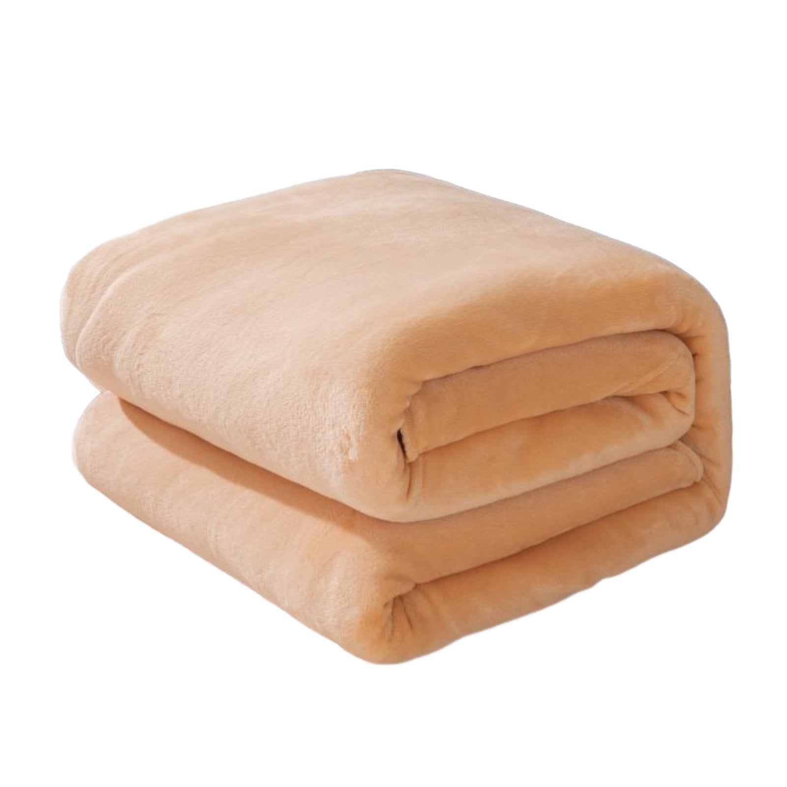Fleece Throw Blanket for Couch,Super Soft Fuzzy Flannel Throw for Sofa, Luxury Plush Microfiber Bed Blanket, Cozy Home Decorative Velvet Gift Blanket,Fuzzy and Anti-Static(Grey 70x100cm) Brown 70x100cm - Image 1