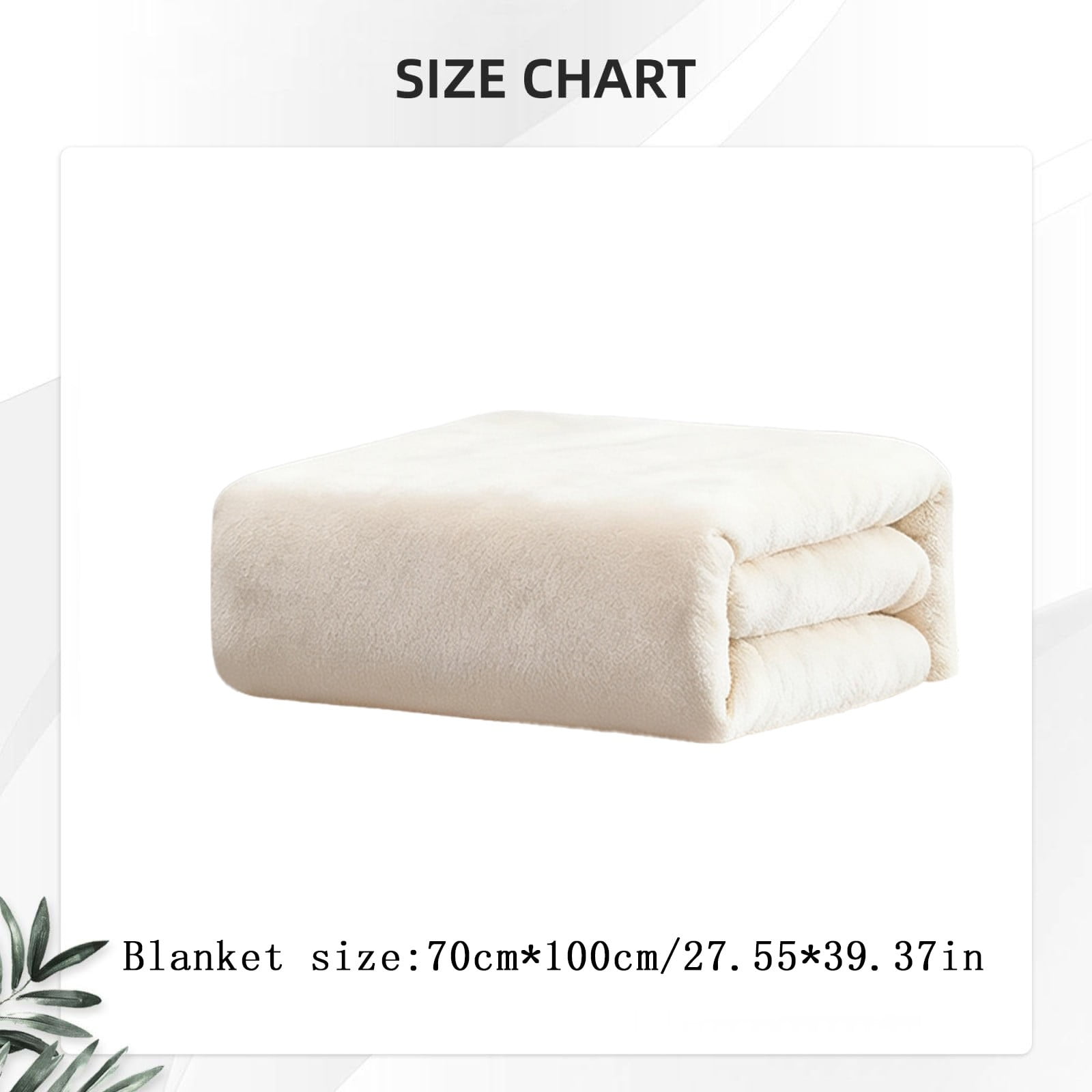 Fleece Throw Blanket for Couch,Super Soft Fuzzy Flannel Throw for Sofa, Luxury Plush Microfiber Bed Blanket, Cozy Home Decorative Velvet Gift Blanket,Fuzzy and Anti-Static(Grey 70x100cm) White 70x100cm - Image 3