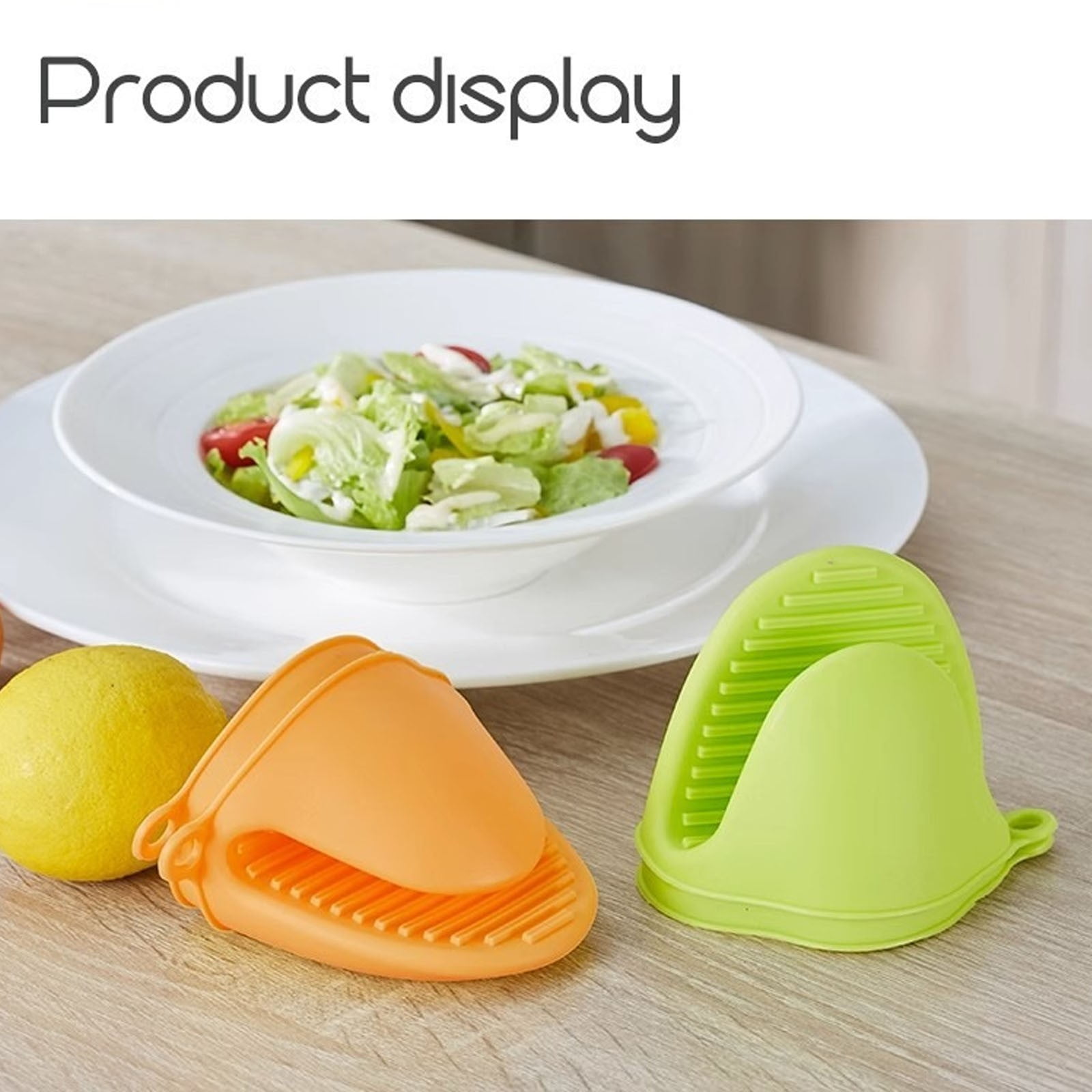 Oven Mitts Heat Resistant, Mini Oven Mitts, Mini Silicone Oven Gloves,Pinch Grips Mitts Potholder for Kitchen Cooking & Baking, 1 Pcs, 3.93x3.35 3.93
