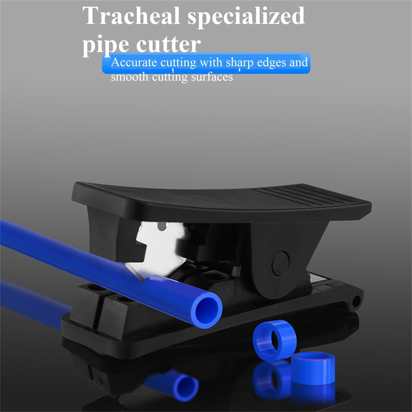 Plastic Tubing Cutter, Pipe Cutter With Comfortable Handle, Hose Tube Cutter, Pipe Accurate Tube Cutting Tool for Nylon PVC PU Tubing and Hose Cut up to 3/4 Inch, 1 Pcs, 3.13x0.96x1.31 3.13