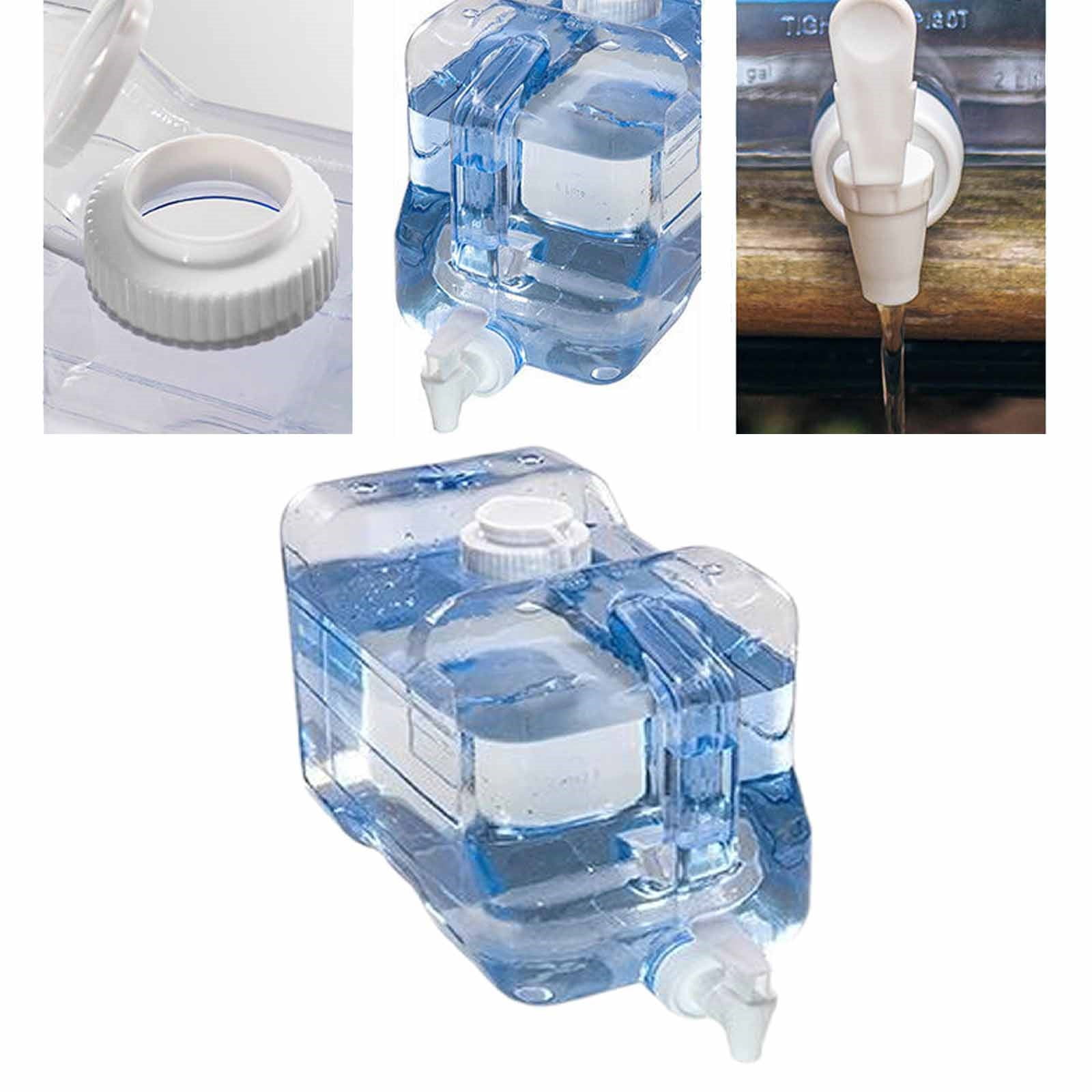 Fridge Water Dispensers Bottle with Leak-proof Spigot and Convenient Handle Plastic Cold Juice Beverage Dispenser Jug for Party Refrigerator Drink Juice Iced Tea, 1.5 Gallon, 1 Pcs, 13.78x4.92x8.46 13.78