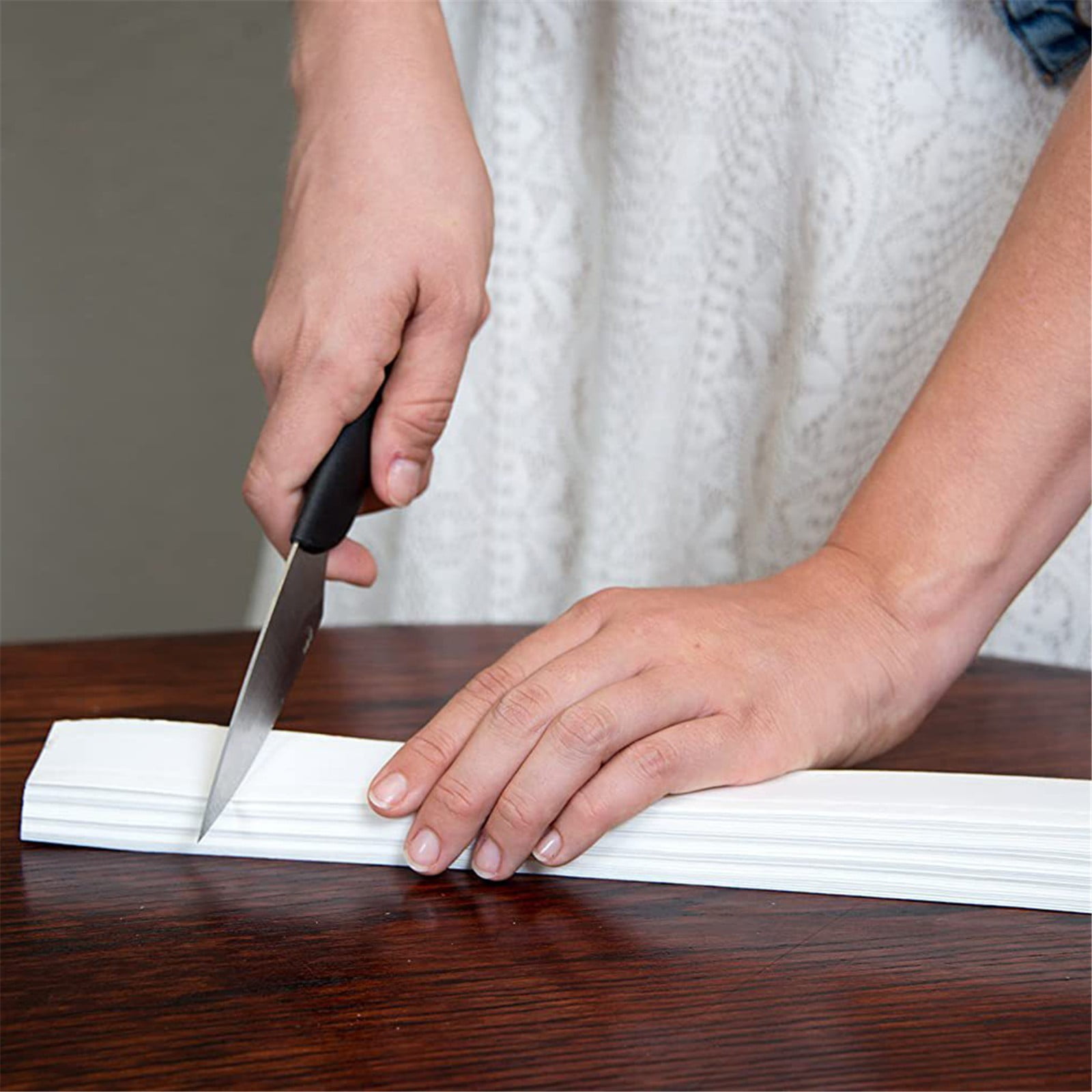 1 Pack Sunshade Shades,Pleated Paper Blinds for Indoor Windows Cut to Size Paper Shades,Thermal Insulation Blinds for Windows,No Tools,No Drilling for Office, Bedroom, Living Room(White 60x150cm) White 60x150cm - Image 7