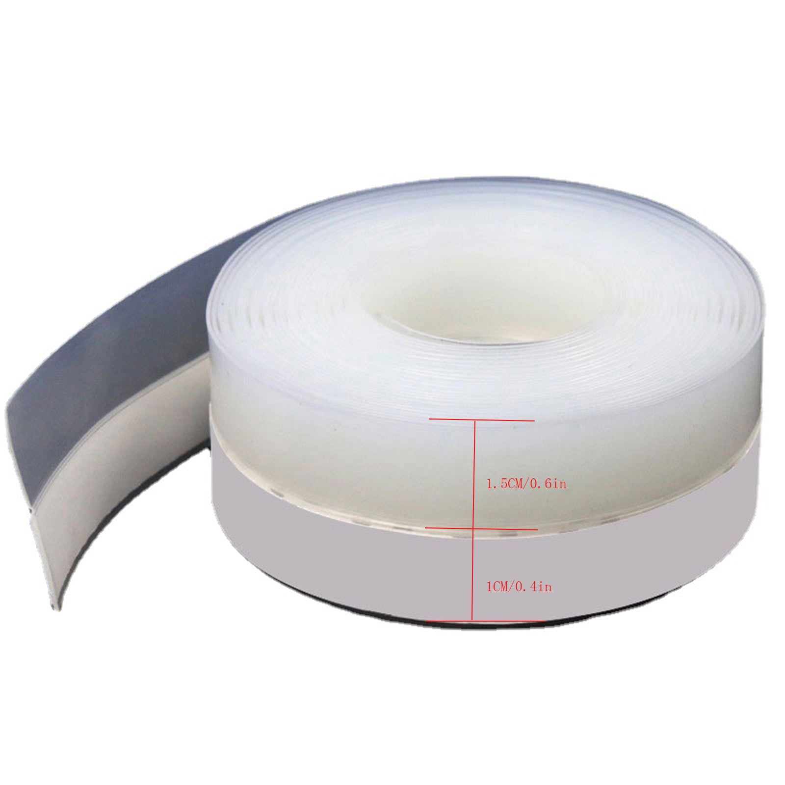 Weather Stripping Door Seal Tape,25mm Draft Stopper for Doors and Showers,Flexible Adhesive Material,Easy to Install and Trim,Prevents Water and Air Leaks,Ideal for Home and Bathroom - Image 3