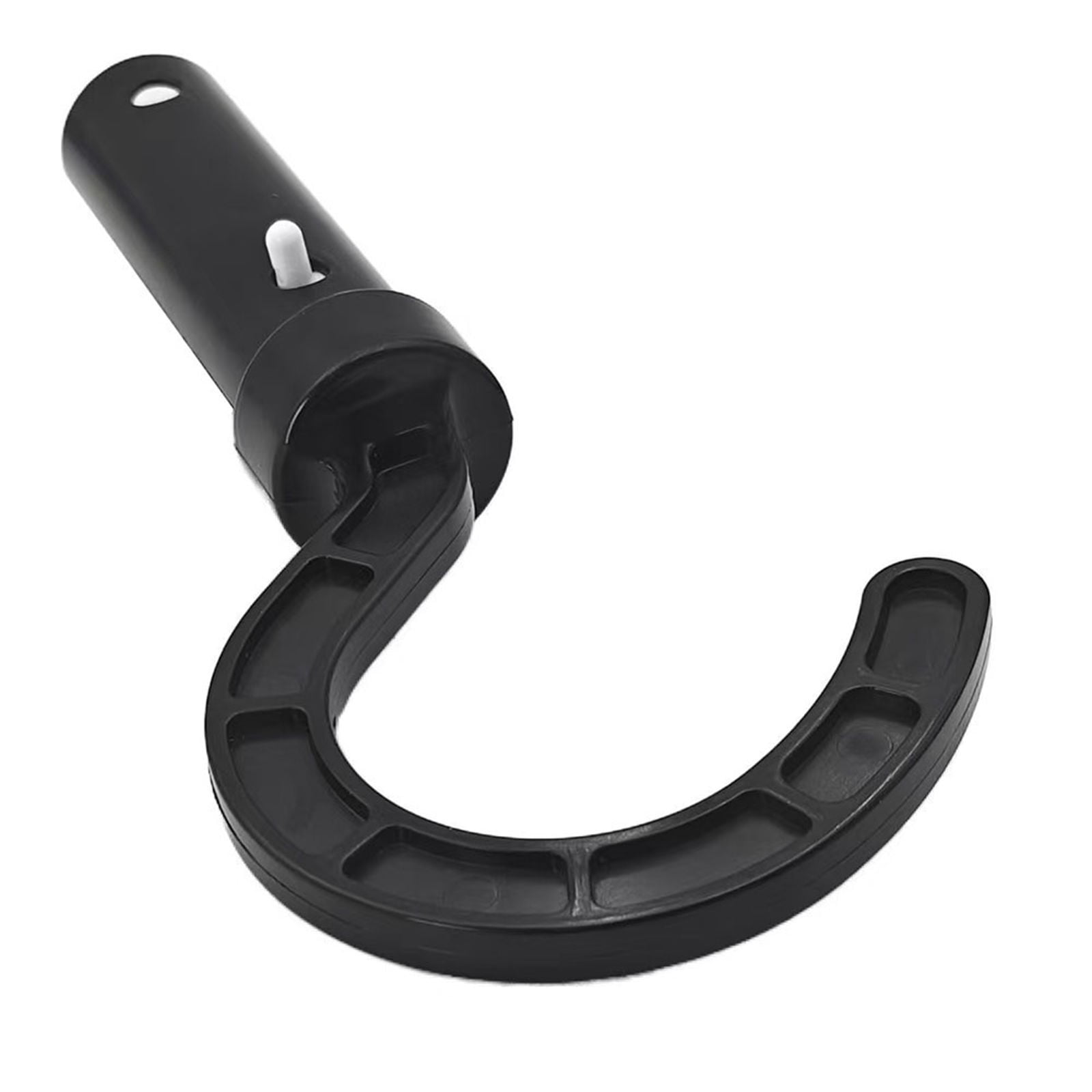 Plastic Hook for All Robotic Pool Cleaner,Customized for Pool Robot,Plastic Pool Hook for Poles - Easy Attach to Telescopic Poles,Pool Accessories for Pool Vacuum Robot,3.7'x8'(Black) Black1 - Image 4