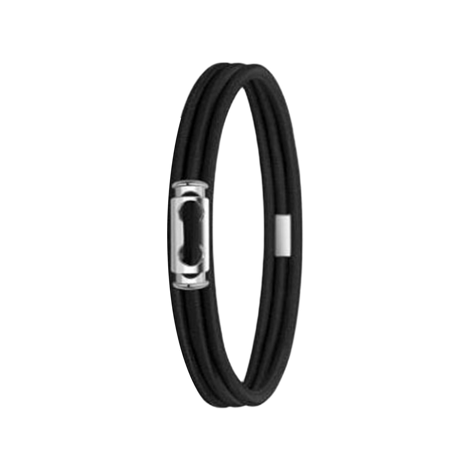 Garbage Can Rubber Bands,Multifunction Litter Box Bands,Fits 13-30 Gallon Bins, Heavy-duty Trash Can Bands to Hold Garbage Bags in Place, Trash Bag Holder Band with High Elasticity(Grey) Black - Image 1