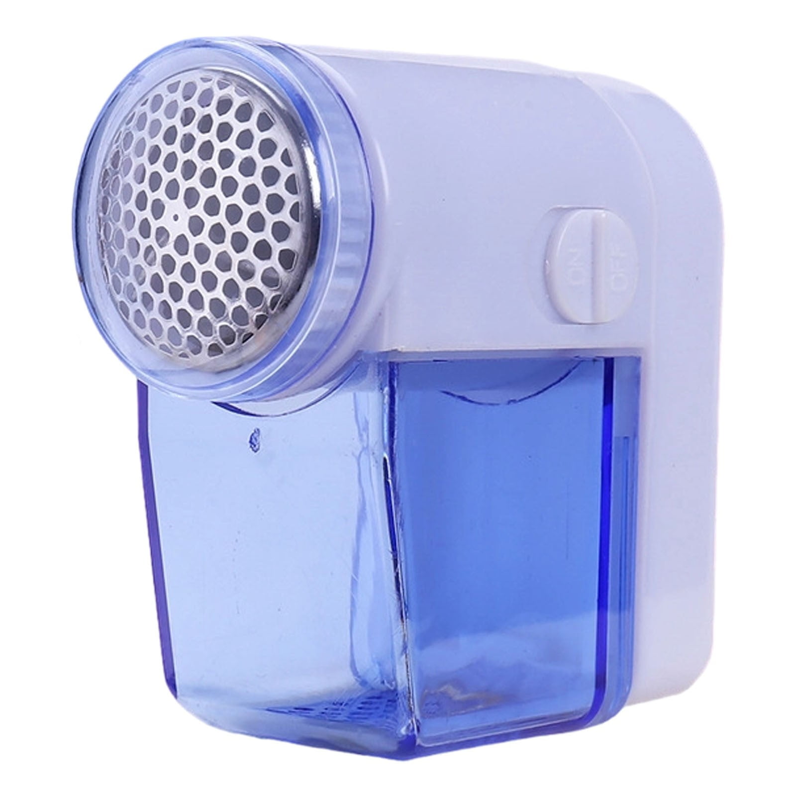 Fabric Shaver and Lint Remover,Portable Fabric Shaver,Electric Lint Remover for Clothes, Sweaters,Blankets,Battery-Operated Fuzz Remover with Protective Cover,2.75'x2.75'(Blue) Blue - Image 1