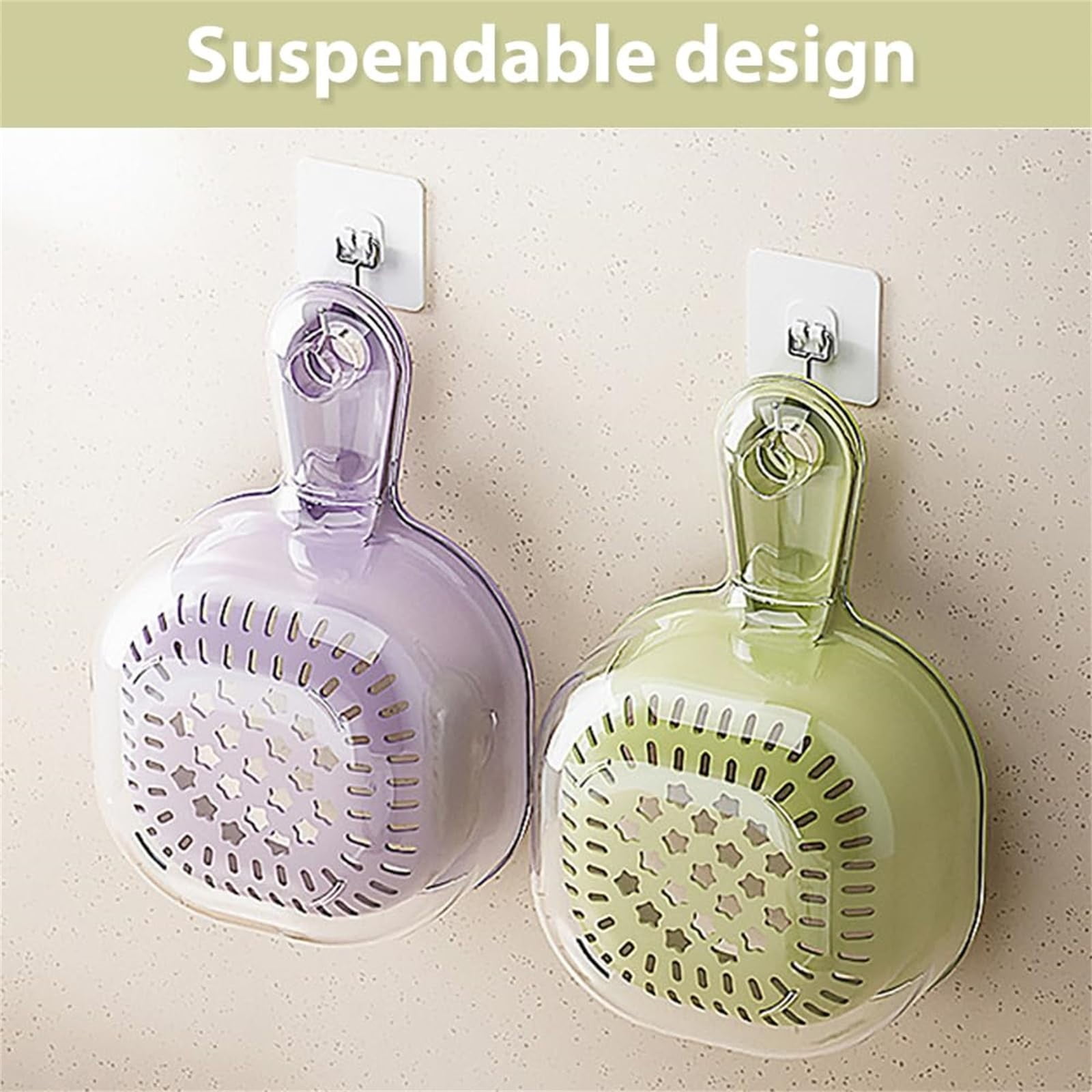 Small Fruit Colander, Fruit Rinser Strainer Container Dual-Layer Vegetable Cutting And Draining Basket, Watermelon Bowl With Strainer For Mini Berry And Tomato Grape Washer, 1 Pcs, 7.67x4.72 7.67