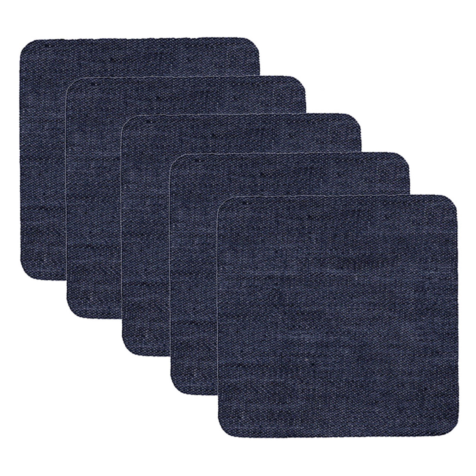 Iron On Patches for Clothes 5pcs, Iron On Patches for Jeans, Cotton Denim Repair Patch for Inside Jeans Fabric Kit, Jeans Knee, Pants, Clothing,Clothing Repair Decorating Accessories(Blue1+Blue2) Blue1+Blue2 - Image 8