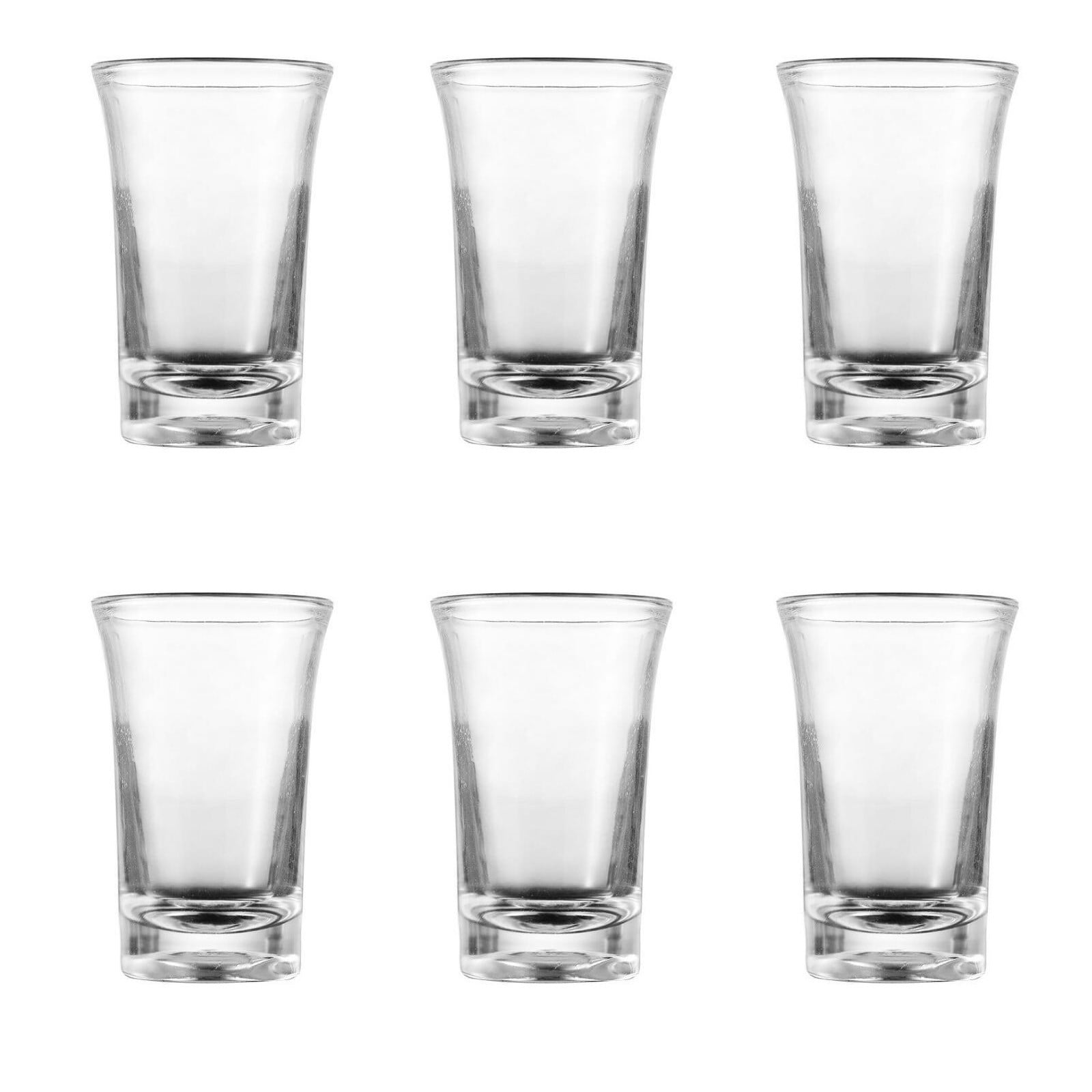 CCMAOLU 6-Piece Acrylic Shot Glass Set,Clear Plastic Glasses for Tequila,Vodka & Cocktails,Dishwasher Safe,Unbreakable for Bar,Kitchen,Wine Party & Camping,New Year Drinks - Image 1