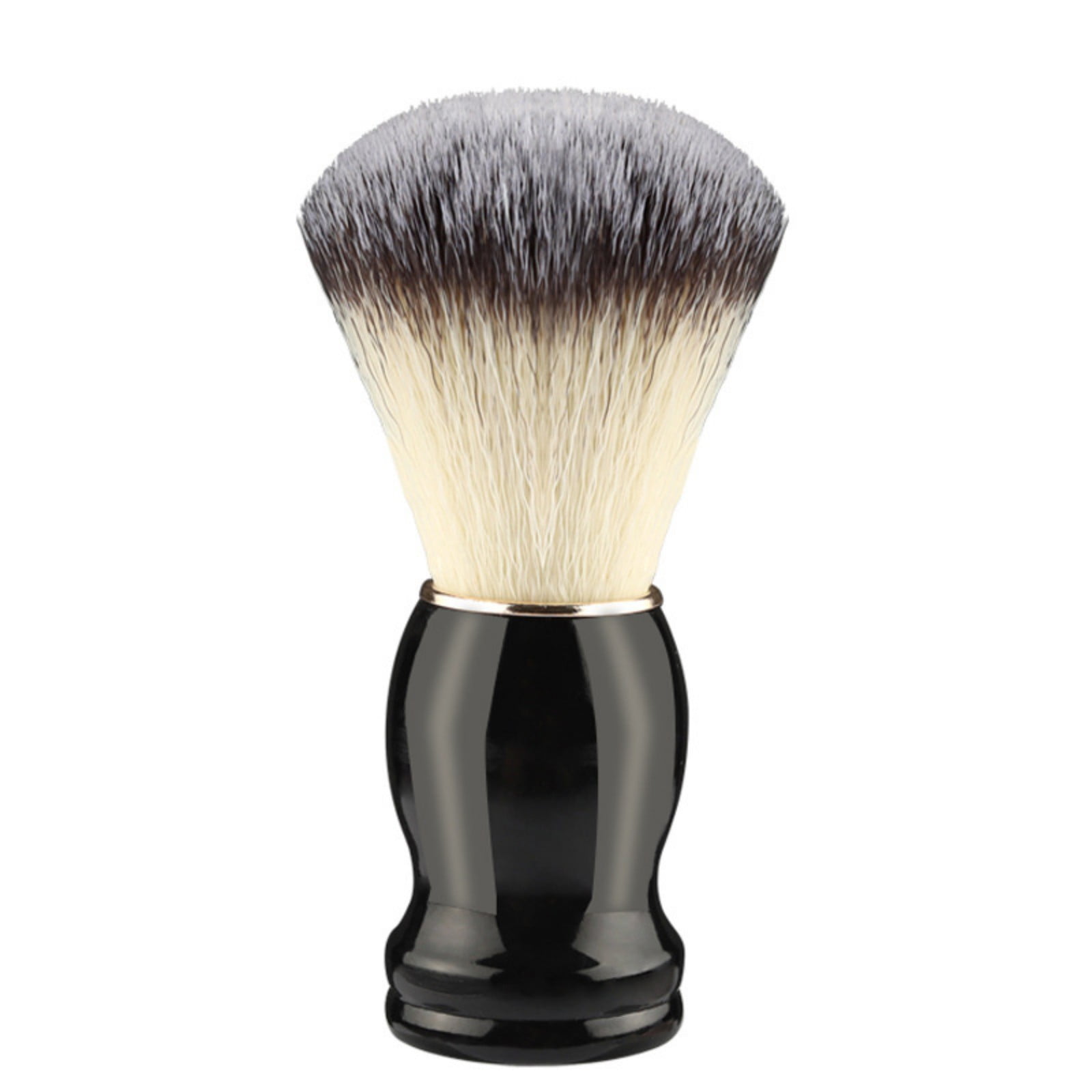 CCMAOLU Hand Crafted Shaving Brush with Hard Wood Handle,Men's Luxury Professional Beard Tool for Salon & Home Use,Creates Rich Lather for Warm Shave,Gift for Father's Day from Wife,Daughter - Image 1