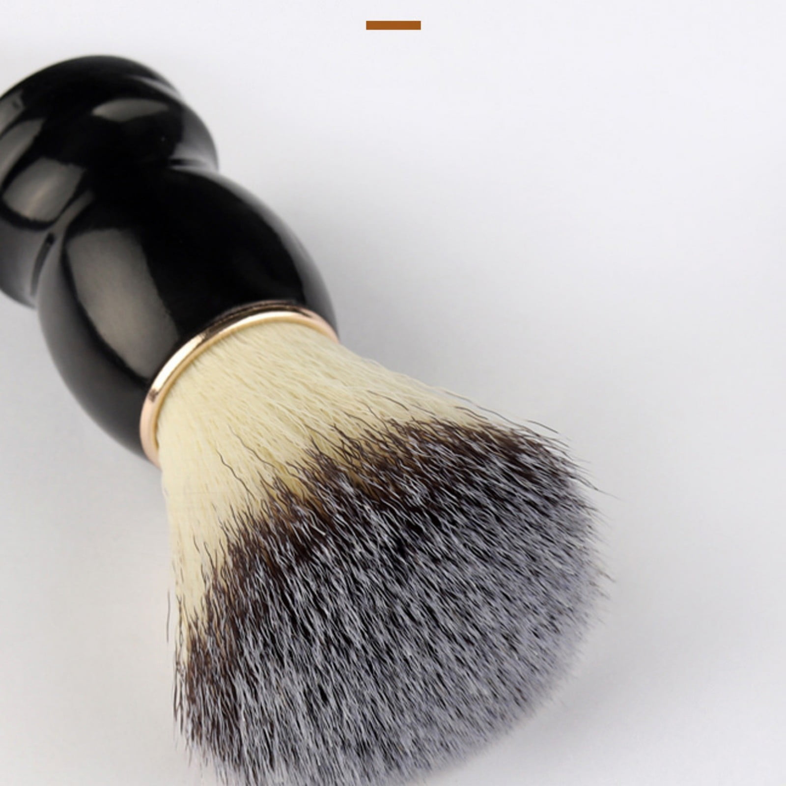 CCMAOLU Hand Crafted Shaving Brush with Hard Wood Handle,Men's Luxury Professional Beard Tool for Salon & Home Use,Creates Rich Lather for Warm Shave,Gift for Father's Day from Wife,Daughter - Image 2