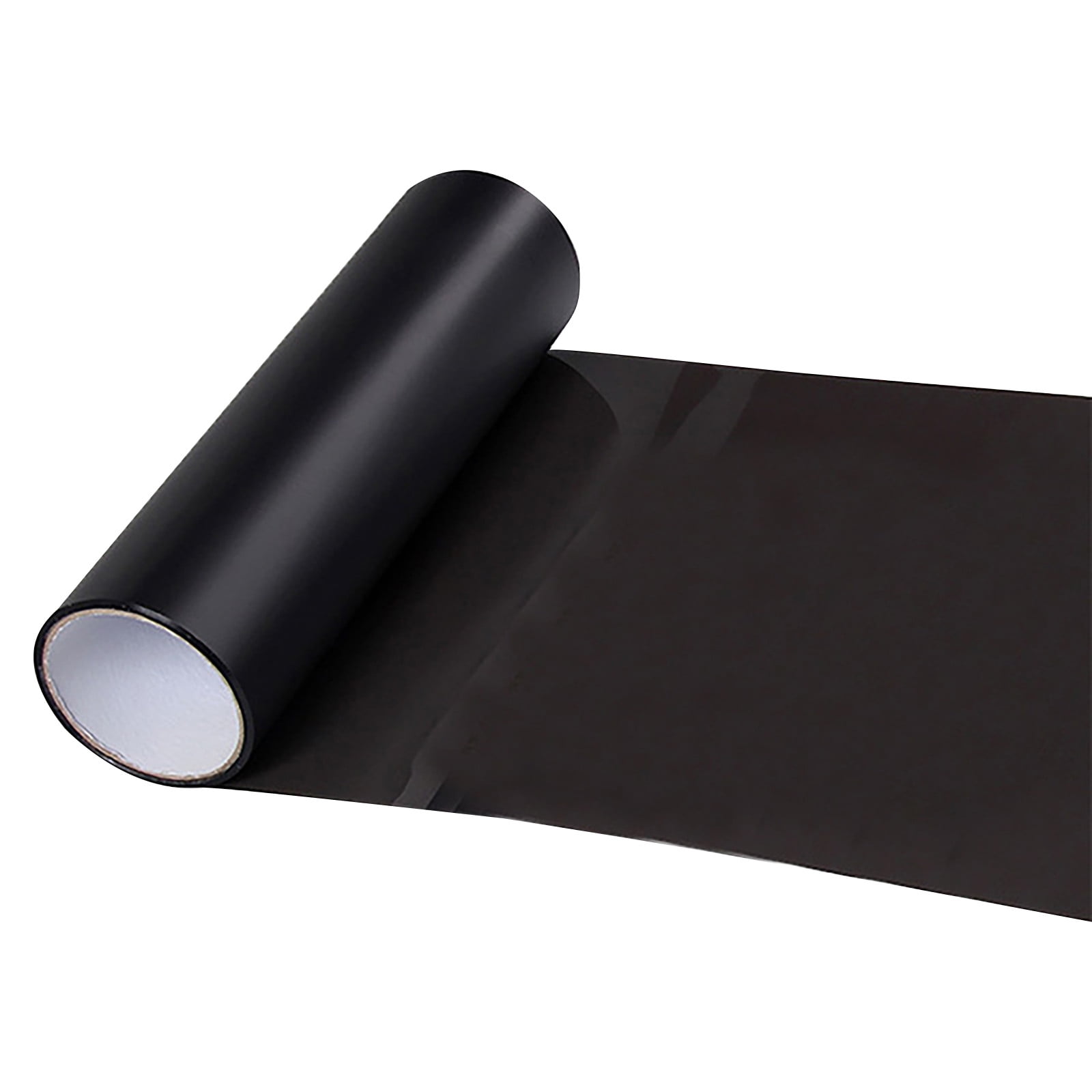Car Headlight Color Change Film,Translucent PVC Light Sticker with Strong Adhesion,Easy Application & Bubble-Free Removal,DIY Tint Film for Headlights,Automotive Styling & Protection,30x100cm Black - Image 1