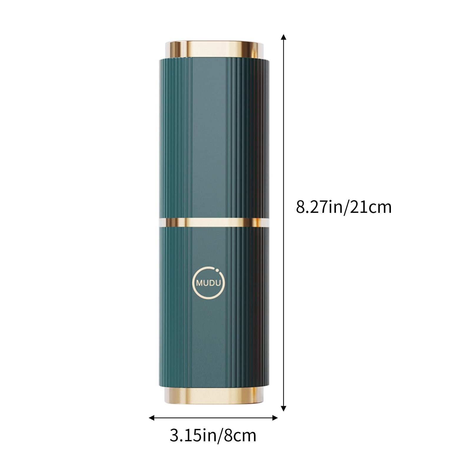 Travel Toothbrush and Mouthwash Cup Set, Portable Plastic Brushing Kit with Integrated Base, Non-Slip Handle, Space-Saving Design for Home, Camping, or Hotel, Couple-Friendly Green - Image 3