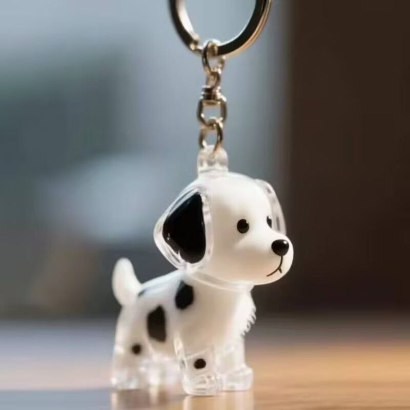 Keychain - Pet Hair - Storage Box - Pendants - Capsule Toy - Dog Hair Capsule - Memorial Pendant - Bag Keychain - Pendants - Memory Capsule Pendant - Cat Hair Collection - DIY - 1 Piece - Image 1