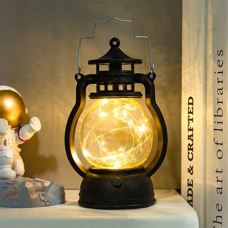 Battery operated candles - LED candles - candles - Hangable - Retro decorations - Christmas candles - LED candles with moving flame - Rituals products - candle stand - rechargeable candles - moving battery candles - Black - Image 3